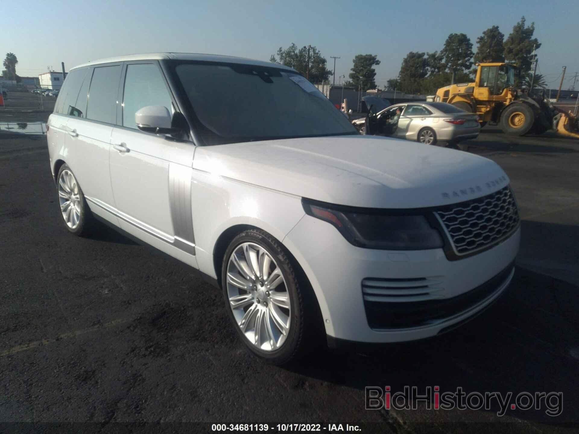 Фотография SALGS2RU4LA592195 - LAND ROVER RANGE ROVER 2020