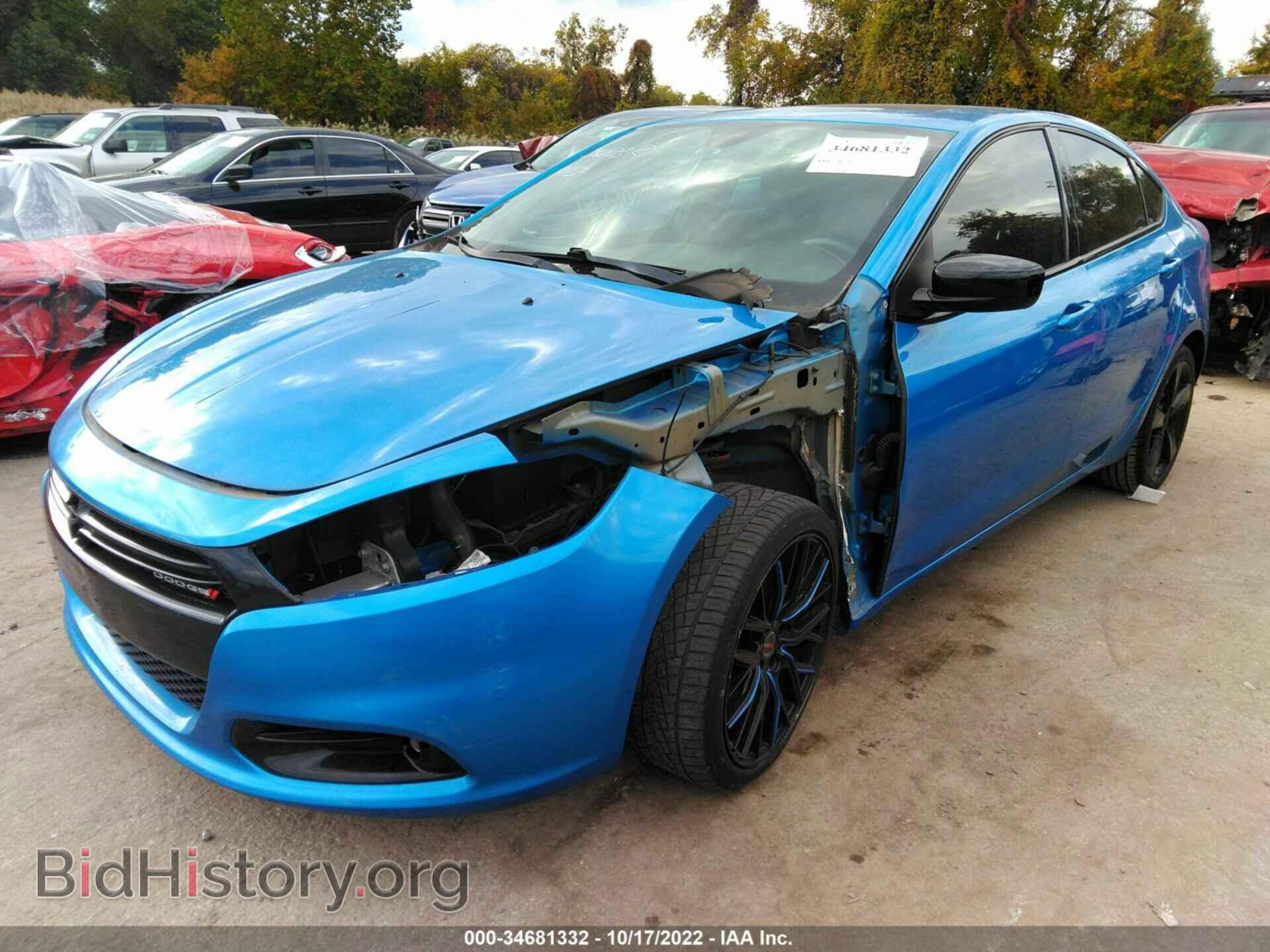 2015 DODGE DART - VIN: 1C3CDFBB1FD213113 - Photo 2