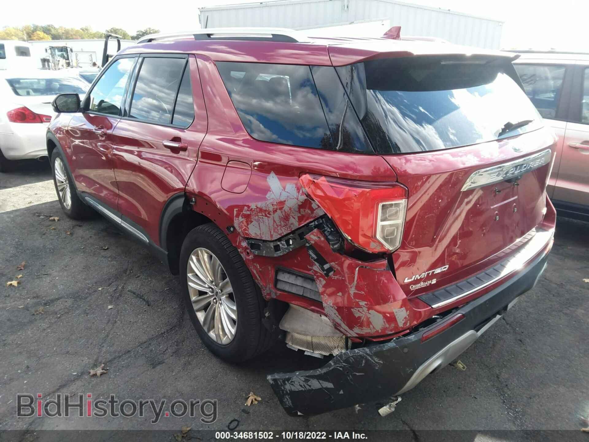 2020 FORD EXPLORER - VIN: 1FMSK7FH7LGA48143 - Фото 3