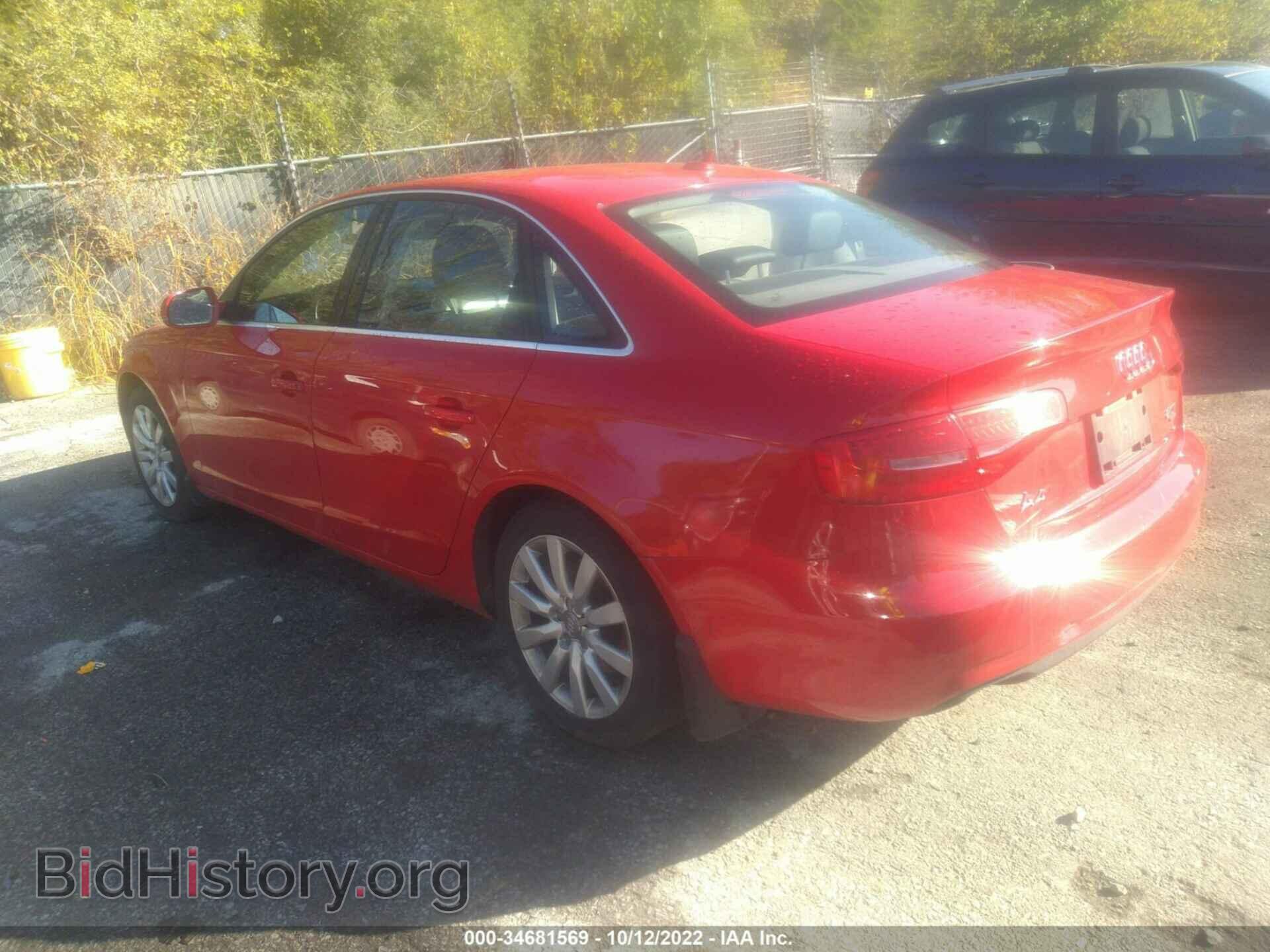 2013 AUDI A4 - VIN: WAUBFAFL3DN012468 - Фото 3
