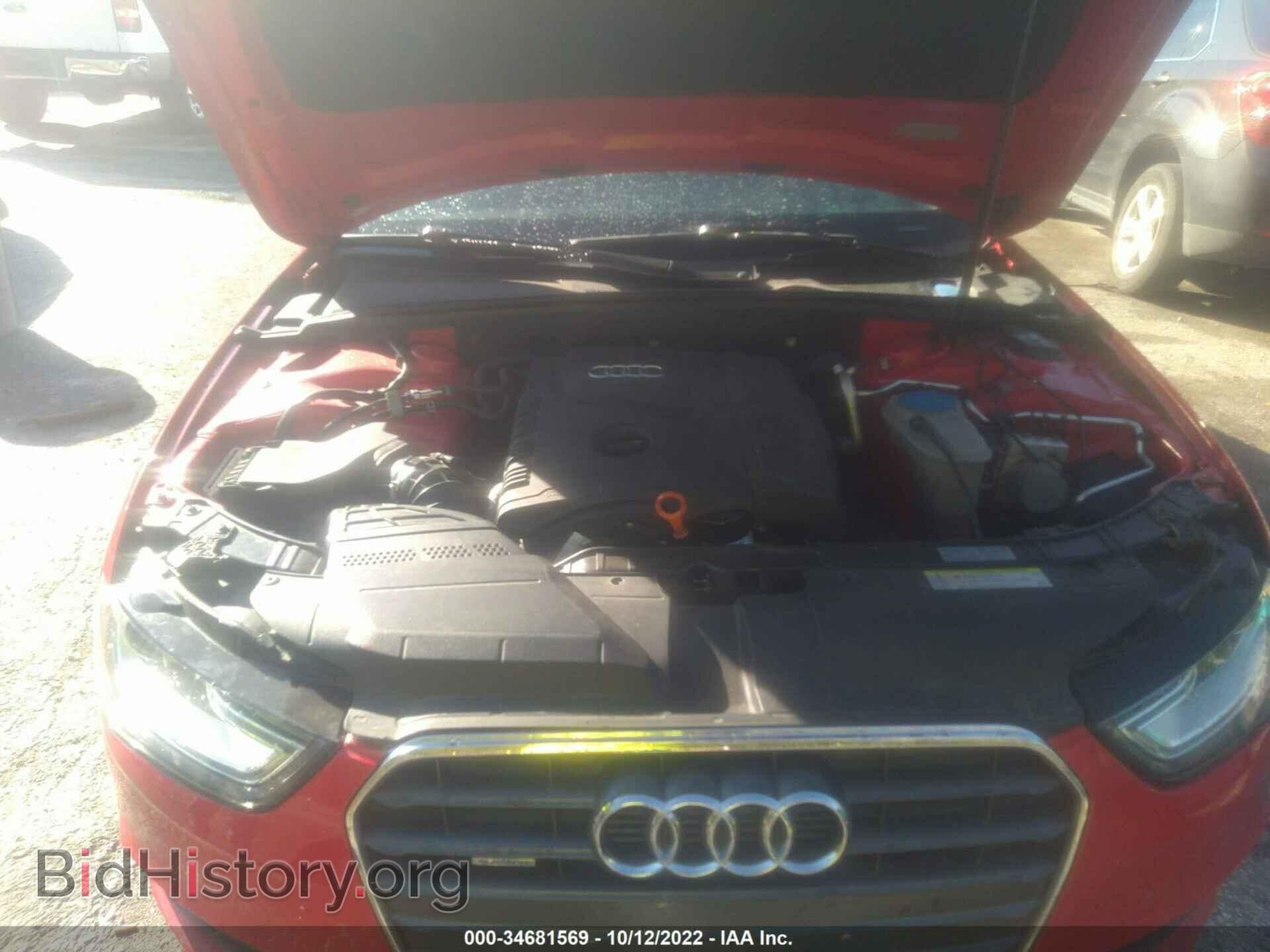 2013 AUDI A4 - VIN: WAUBFAFL3DN012468 - Фото 10