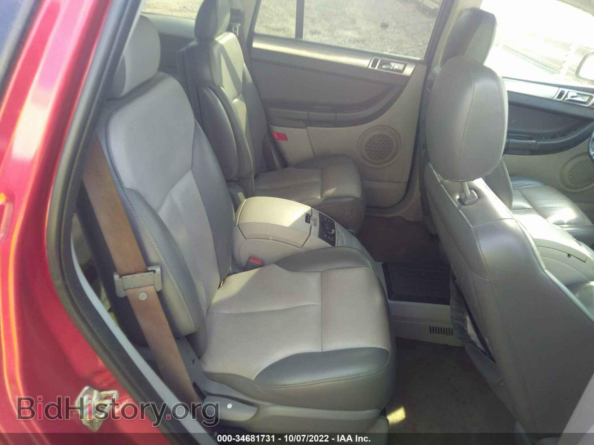 2007 CHRYSLER PACIFICA - VIN: 2A8GF68X87R187787 - Фото 8