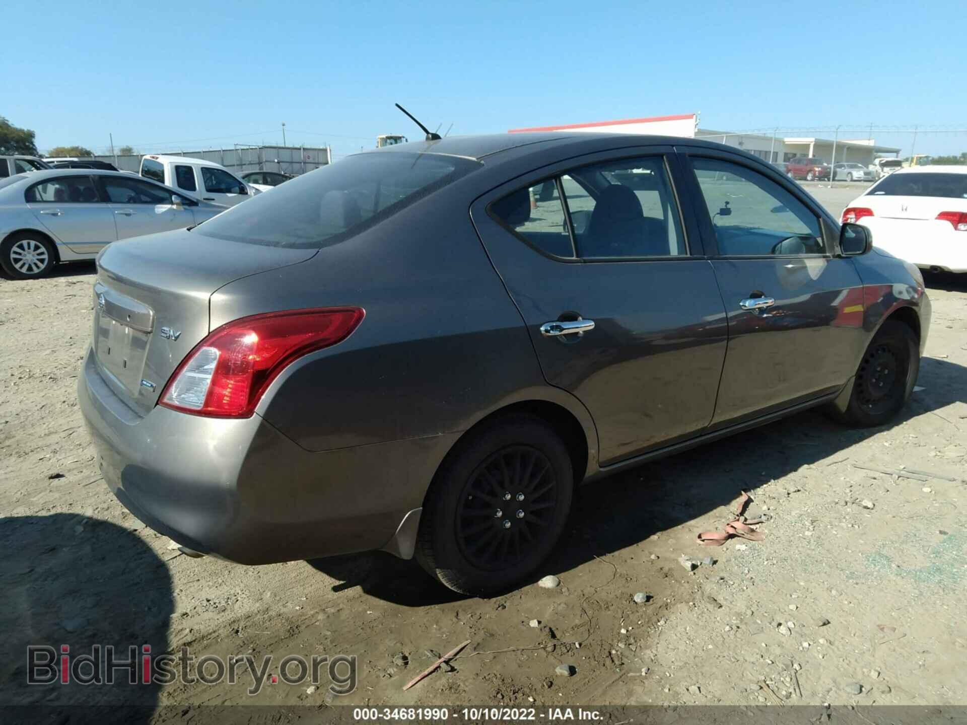 2012 NISSAN VERSA - VIN: 3N1CN7AP1CL930678 - Фото 4