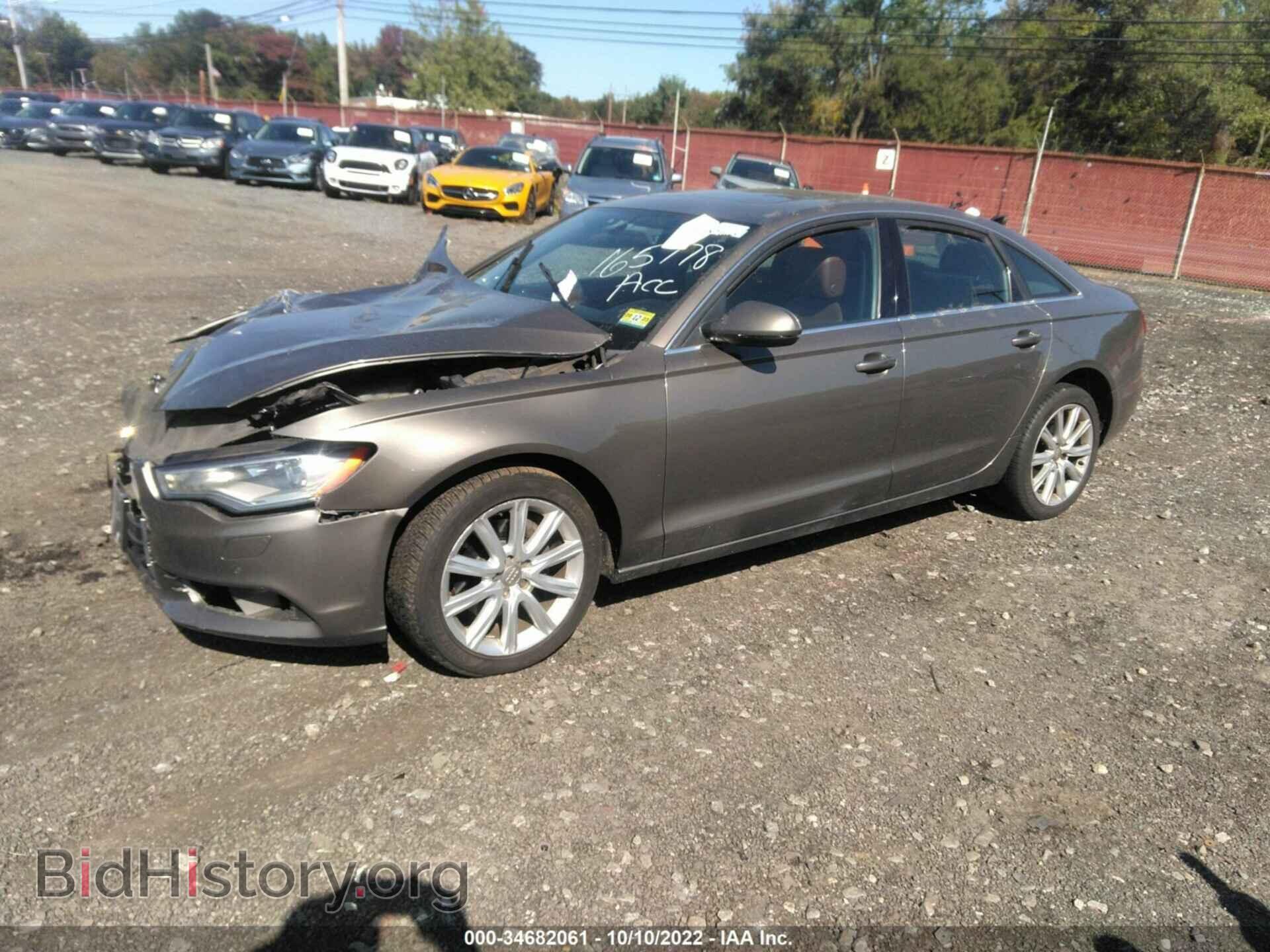2013 AUDI A6 - VIN: WAUGFAFC4DN077416 - Photo 2