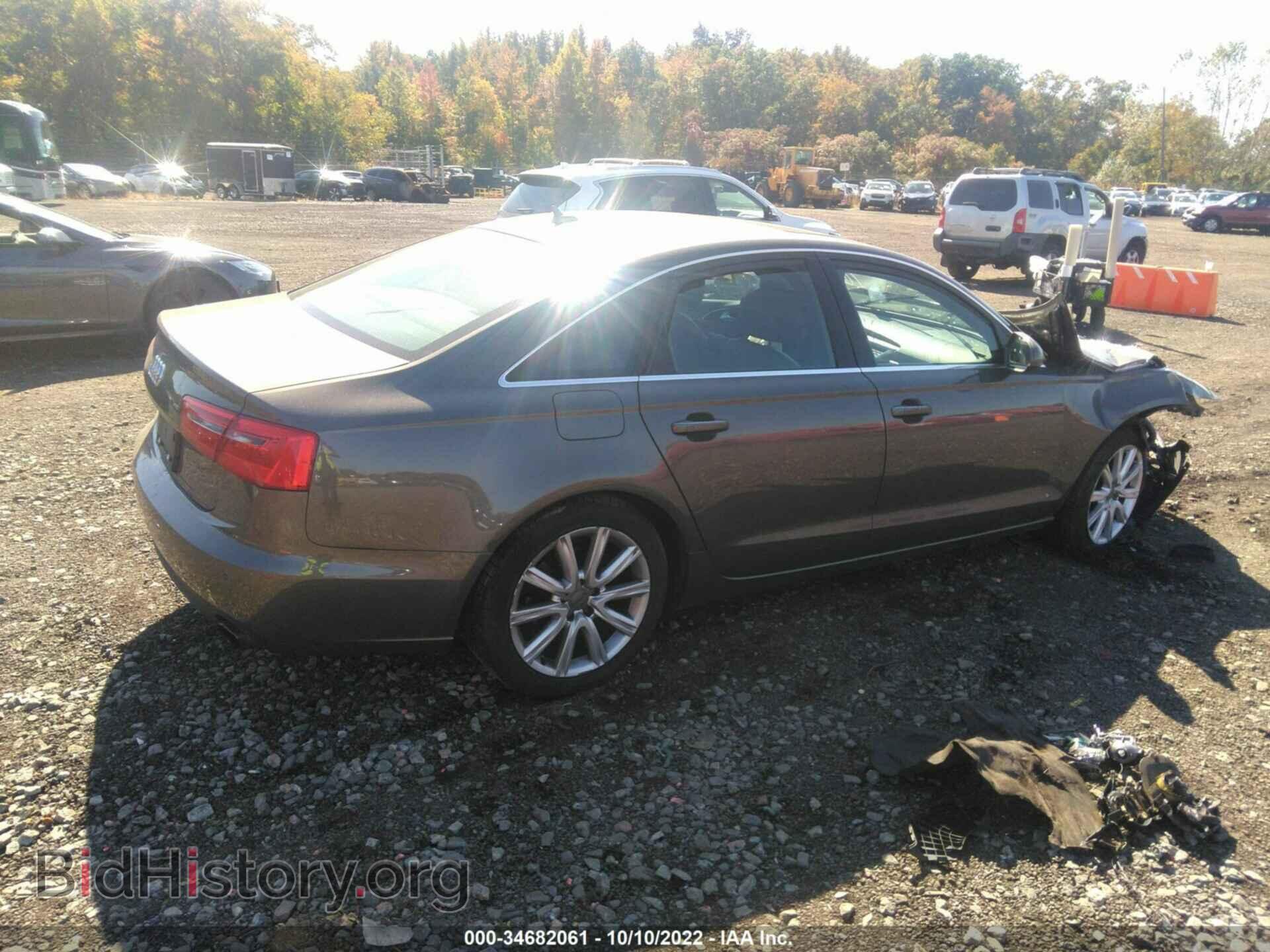2013 AUDI A6 - VIN: WAUGFAFC4DN077416 - Photo 4