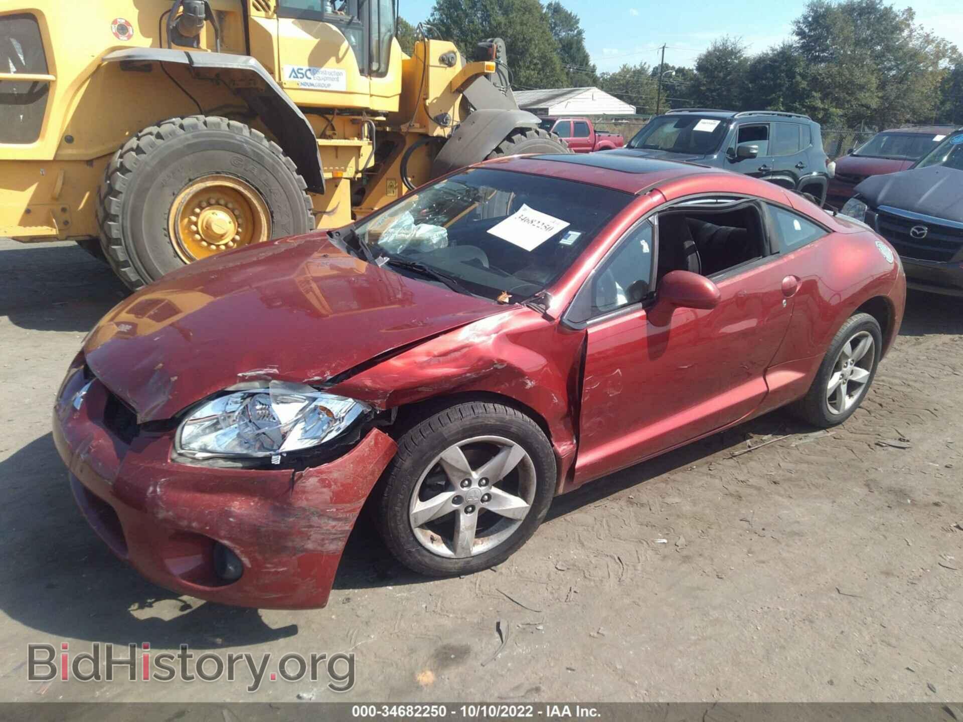 2008 MITSUBISHI ECLIPSE - VIN: 4A3AK24F98E002608 - Фото 2
