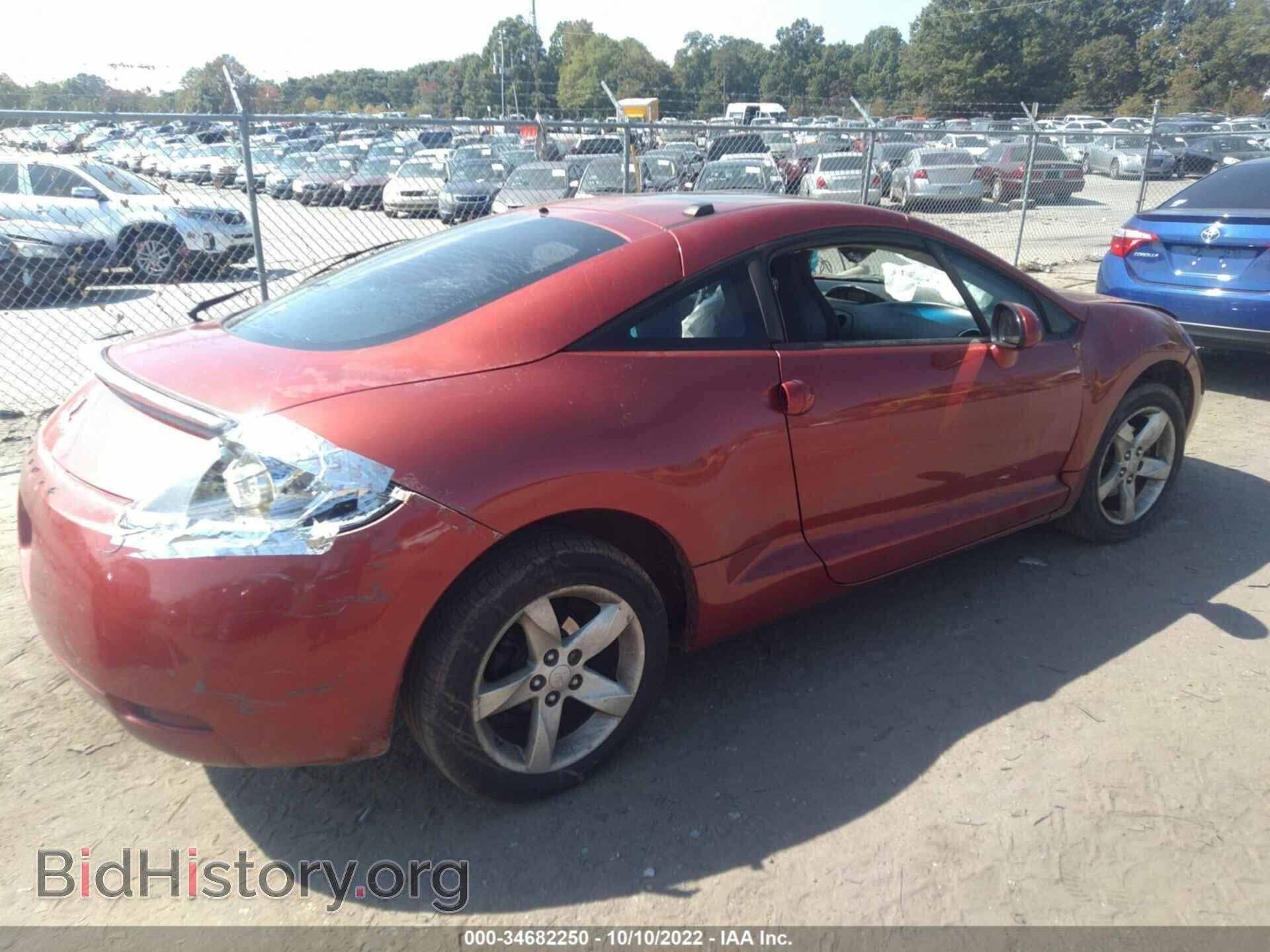 2008 MITSUBISHI ECLIPSE - VIN: 4A3AK24F98E002608 - Фото 4
