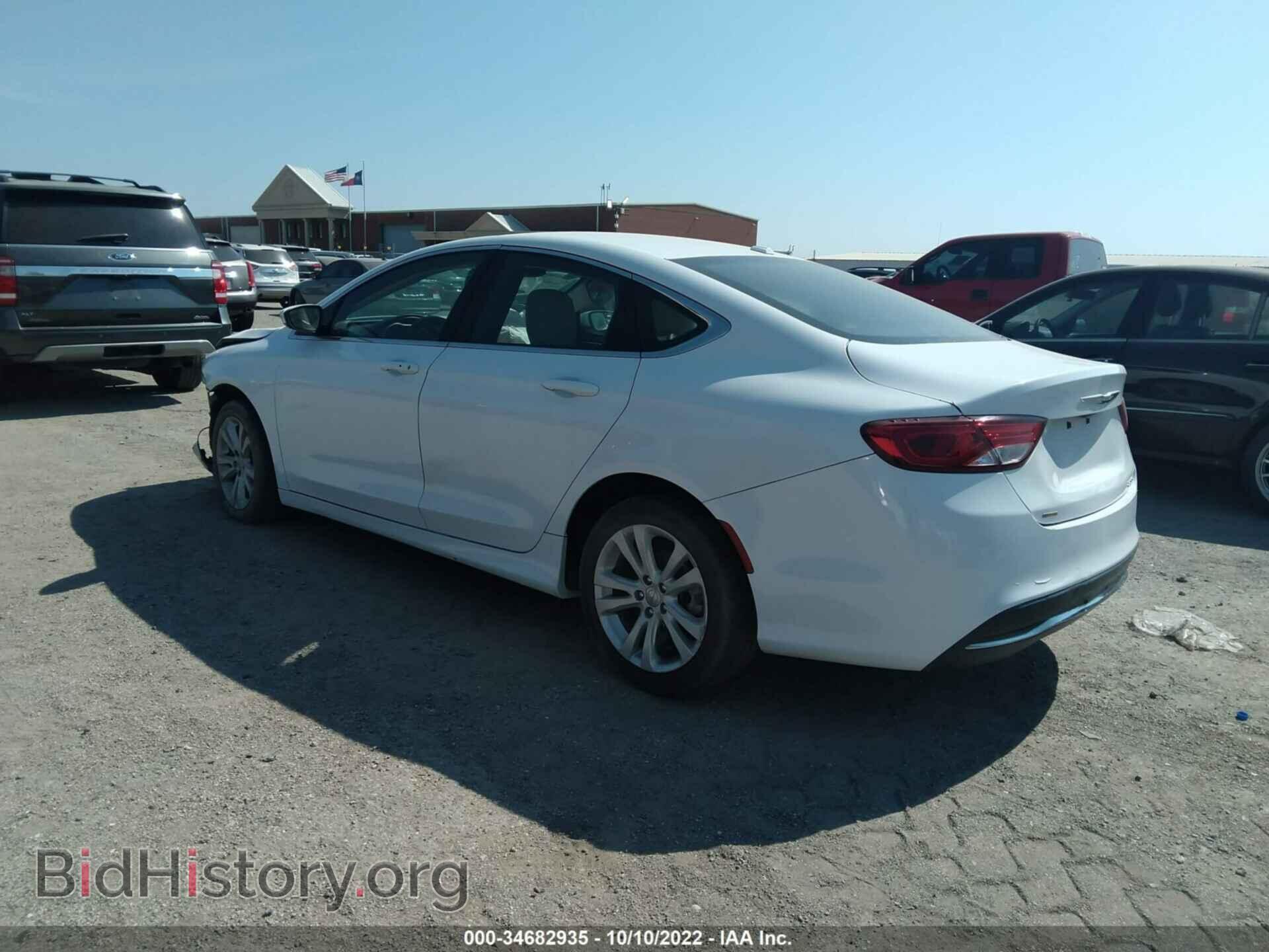 2015 CHRYSLER 200 - VIN: 1C3CCCAB2FN679999 - Фото 3