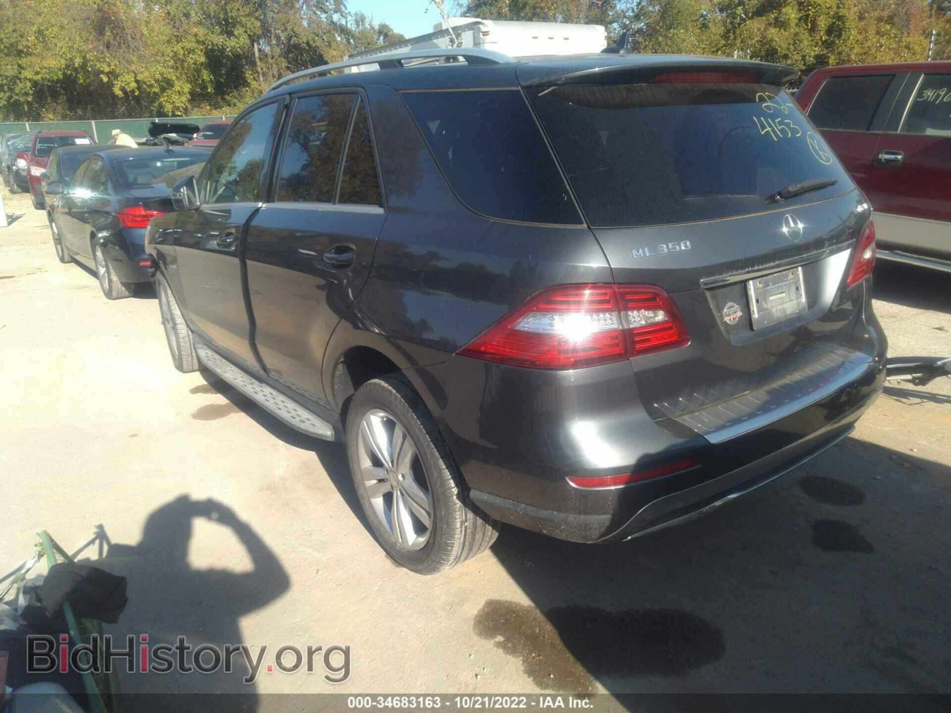 2012 MERCEDES-BENZ M-CLASS - VIN: 4JGDA5HB8CA029466 - Фото 3