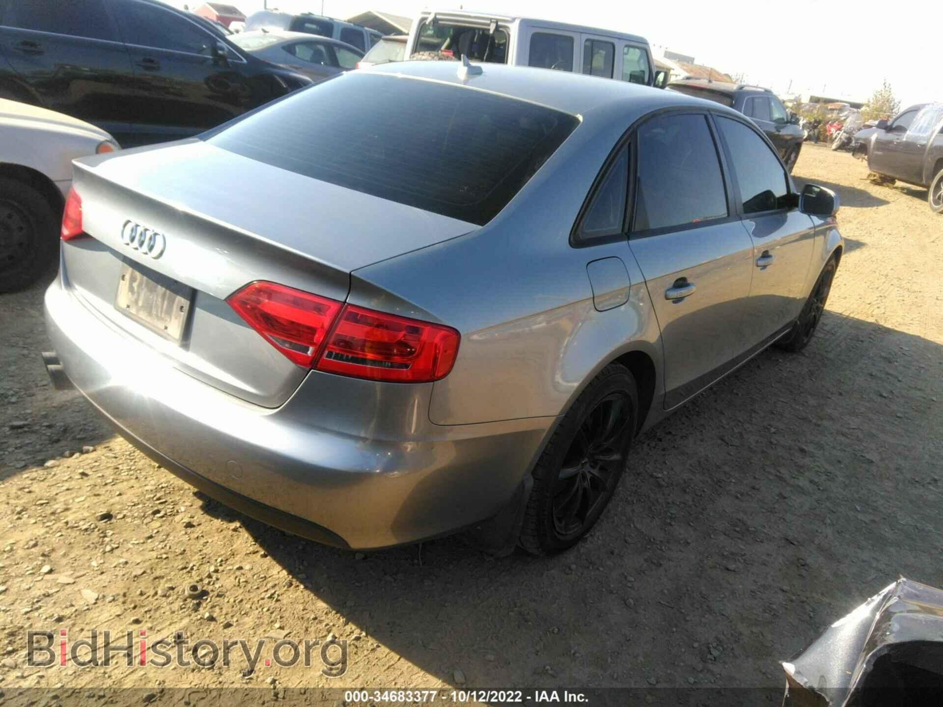 2011 AUDI A4 - VIN: WAUDFAFL6BA065033 - Photo 4