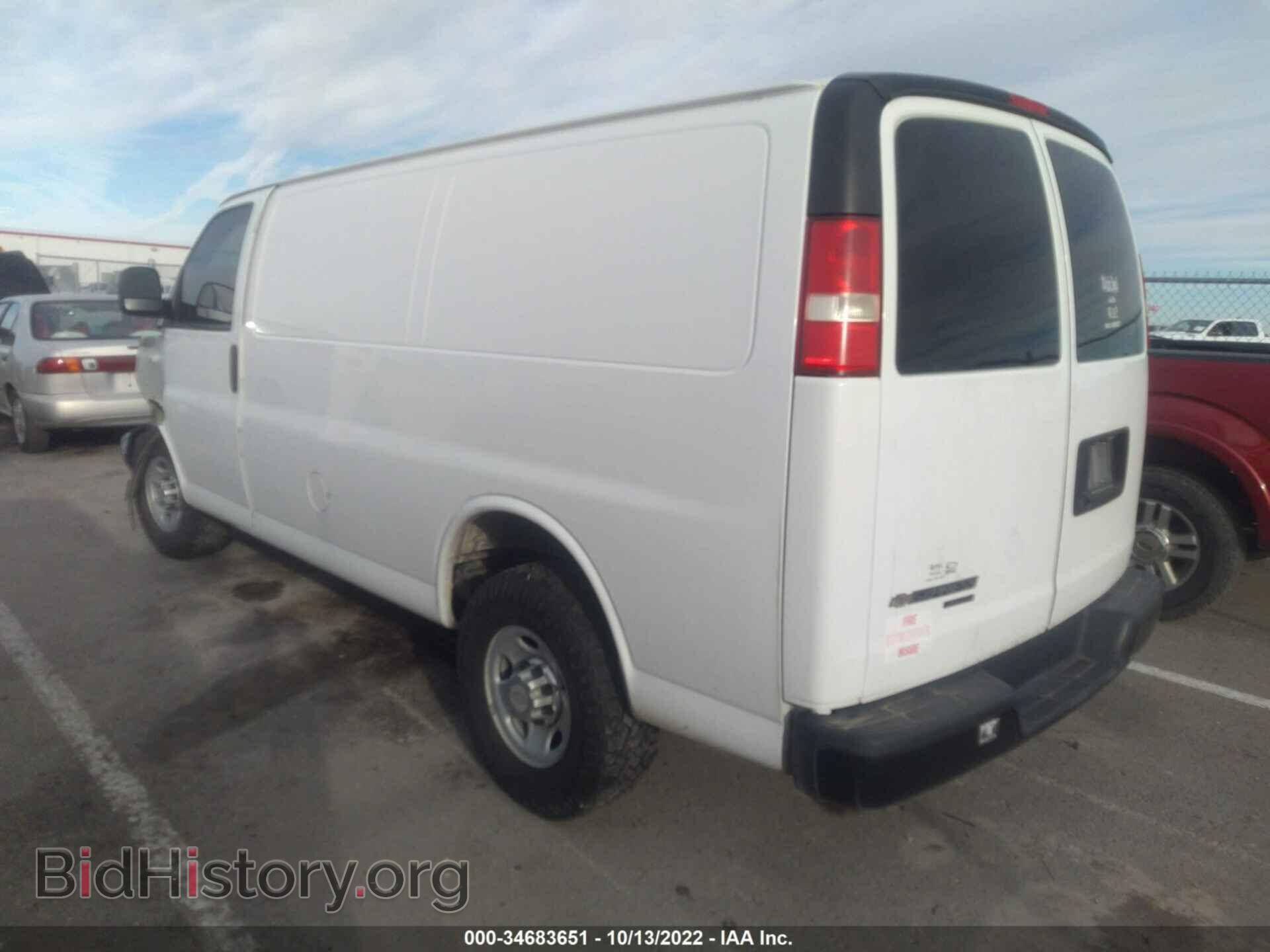 2014 CHEVROLET EXPRESS CARGO VAN - VIN: 1GCWGFCA8E1161761 - Фото 3