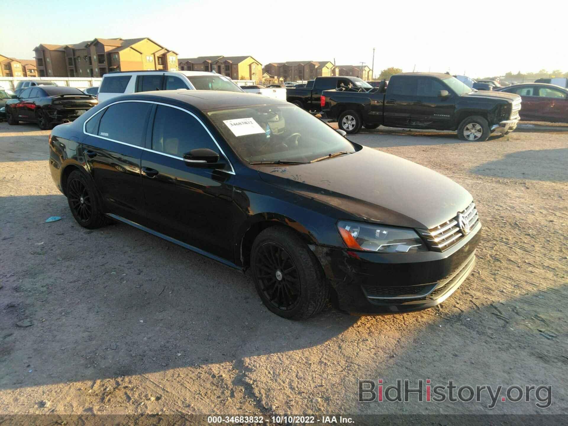 Photo 1VWBN7A38DC011910 - VOLKSWAGEN PASSAT 2013