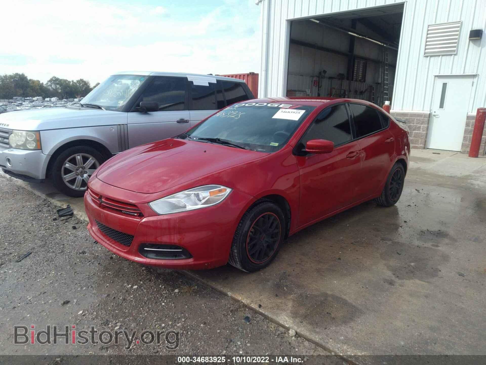 2014 DODGE DART - VIN: 1C3CDFAAXED668033 - Фото 2