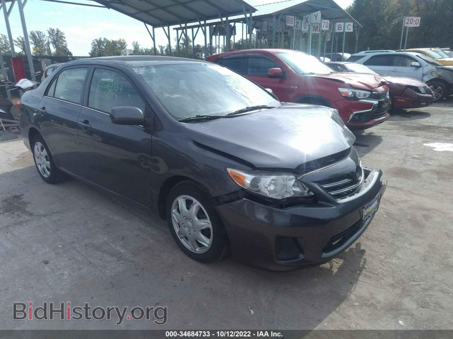 Photo 2T1BU4EEXDC968160 - TOYOTA COROLLA 2013