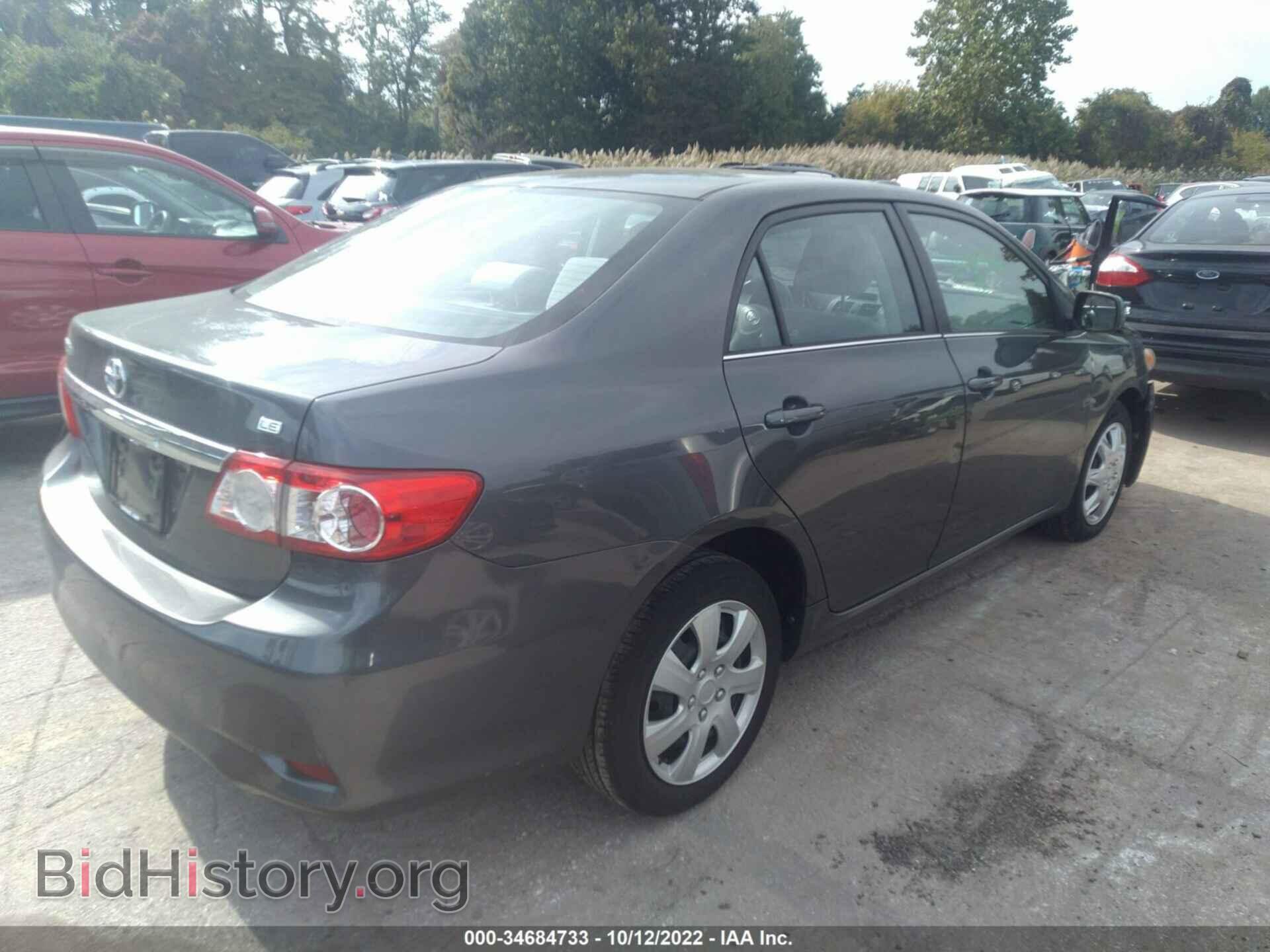 2013 TOYOTA COROLLA - VIN: 2T1BU4EEXDC968160 - Фото 4