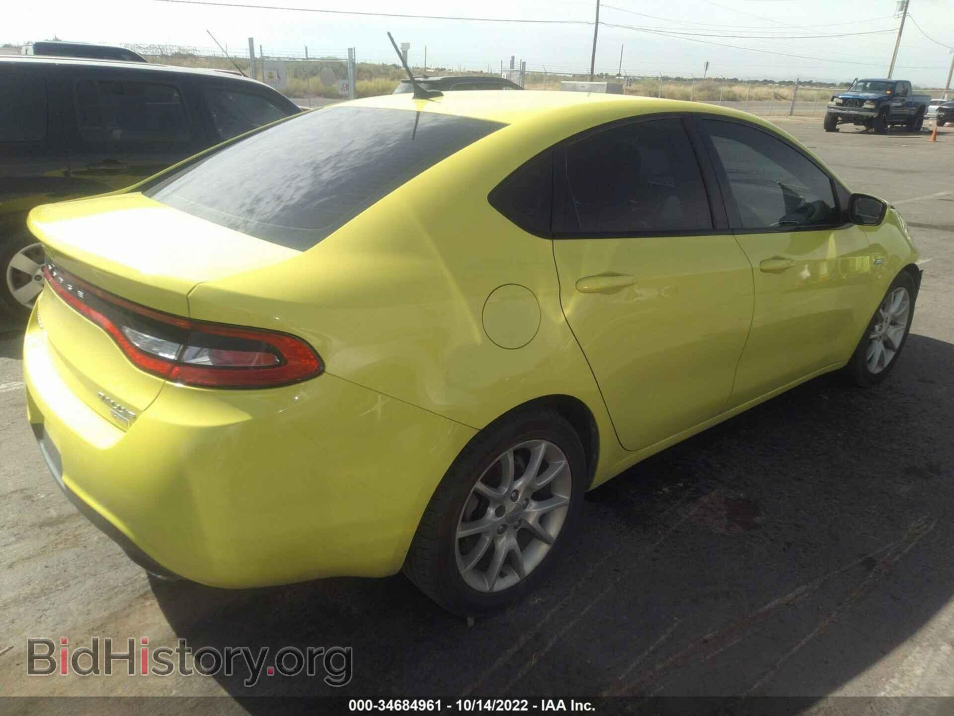 2013 DODGE DART - VIN: 1C3CDFBH6DD184869 - Photo 4