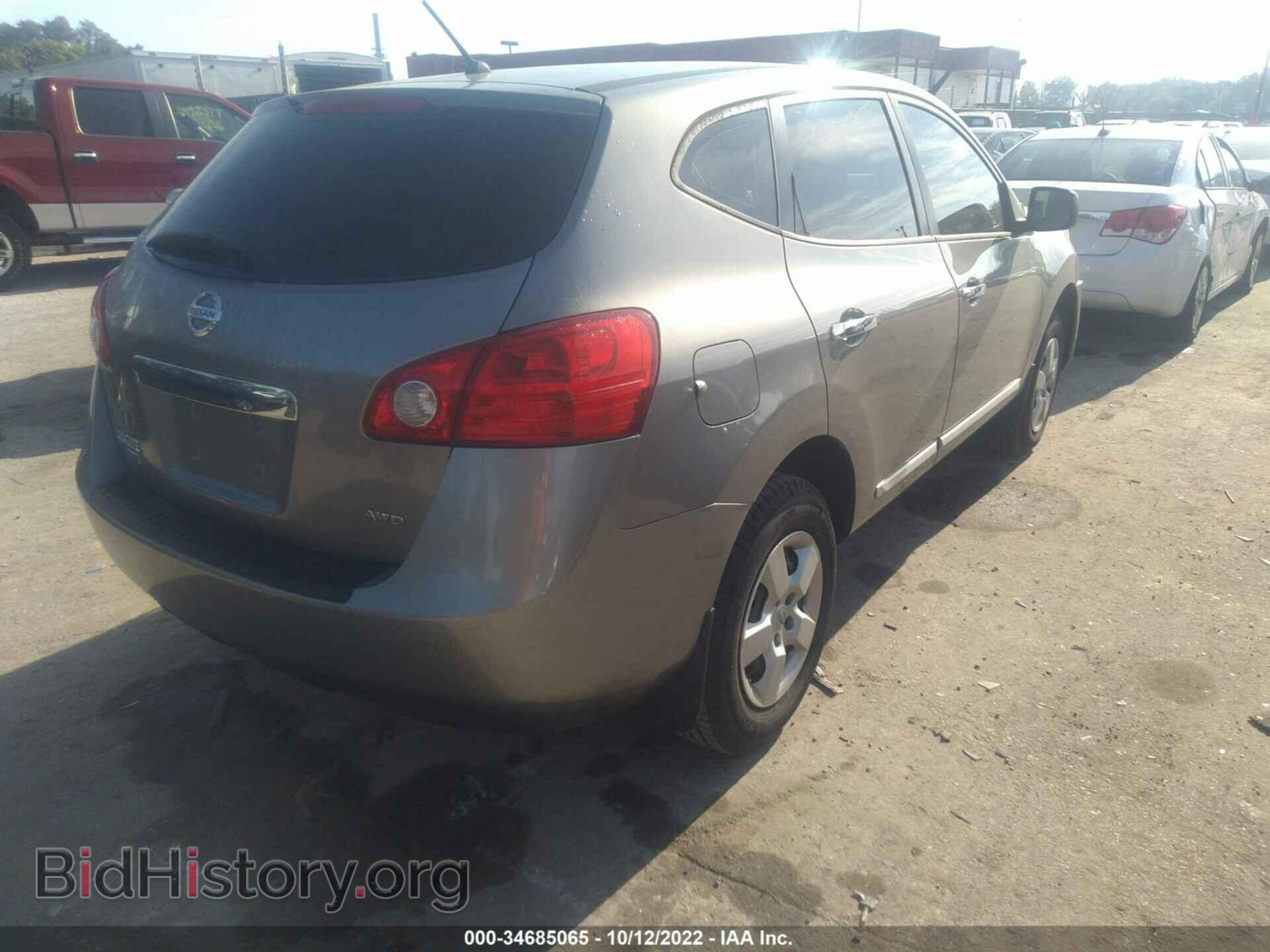 2014 NISSAN ROGUE SELECT - VIN: JN8AS5MV1EW705383 - Фото 4