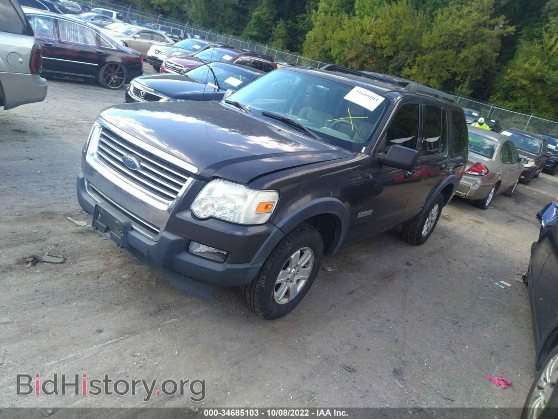 2007 FORD EXPLORER - VIN: 1FMEU73E67UB04260 - Фото 2