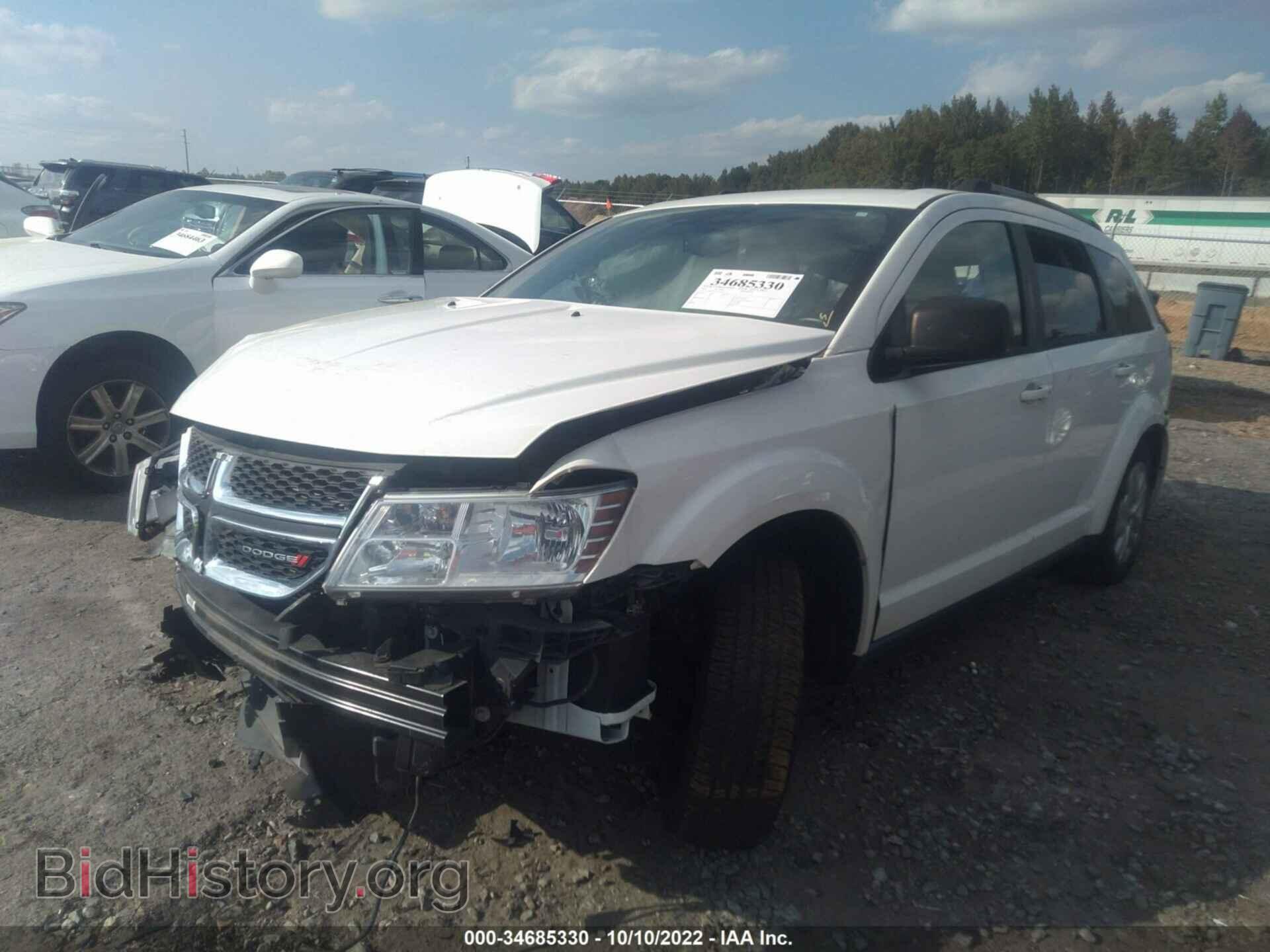 2017 DODGE JOURNEY - VIN: 3C4PDCAB7HT648552 - Фото 2