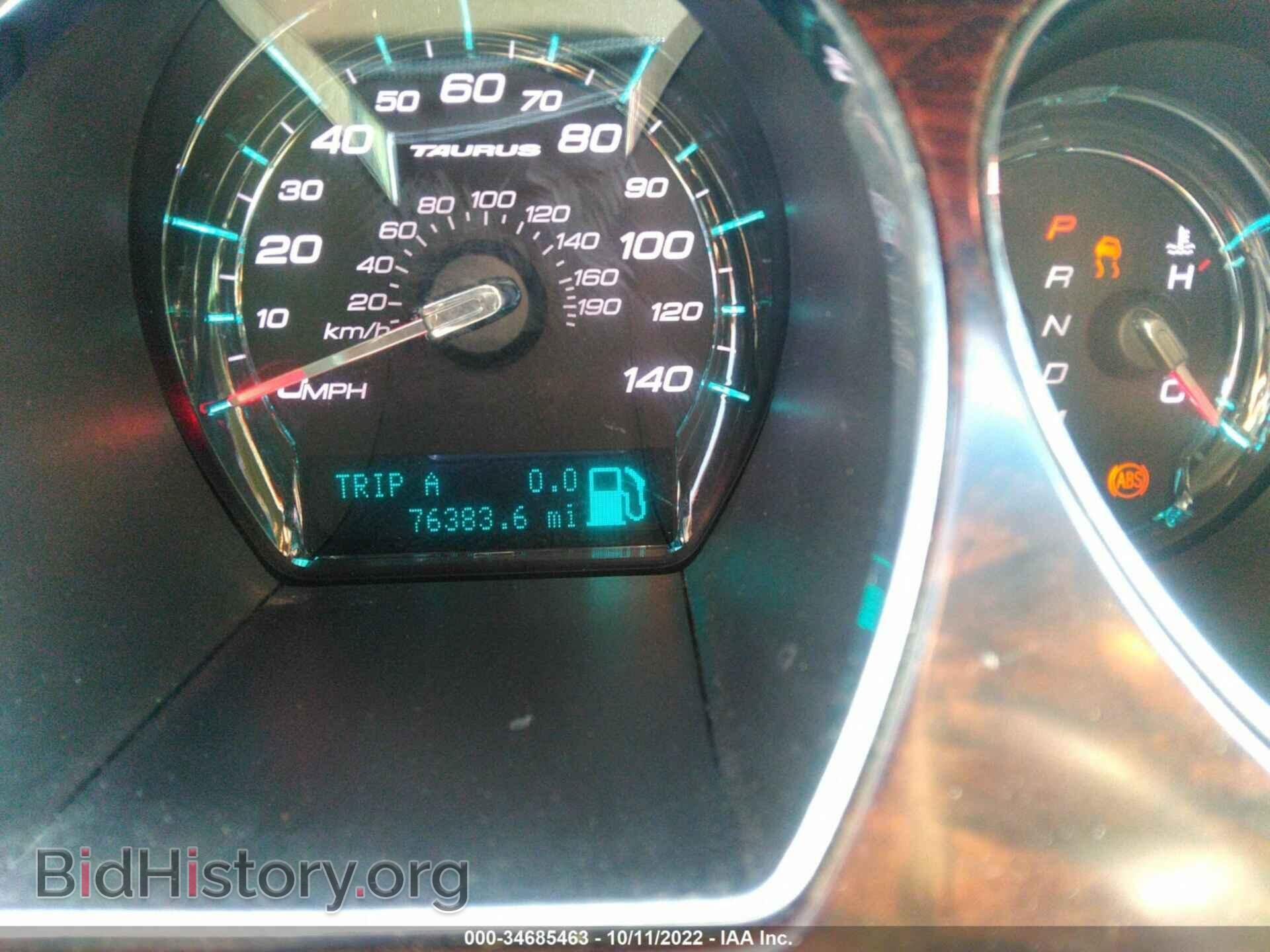 2012 FORD TAURUS - VIN: 1FAHP2EW0CG134757 - Фото 7