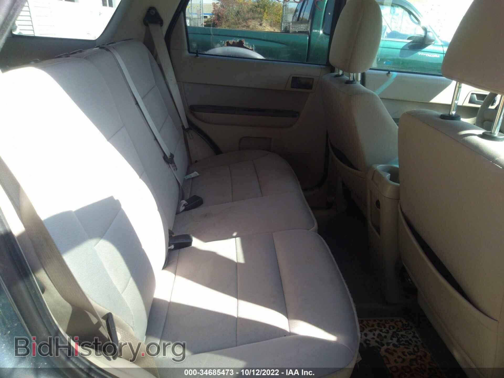 2010 FORD ESCAPE - VIN: 1FMCU9DG6AKD23760 - Фото 8