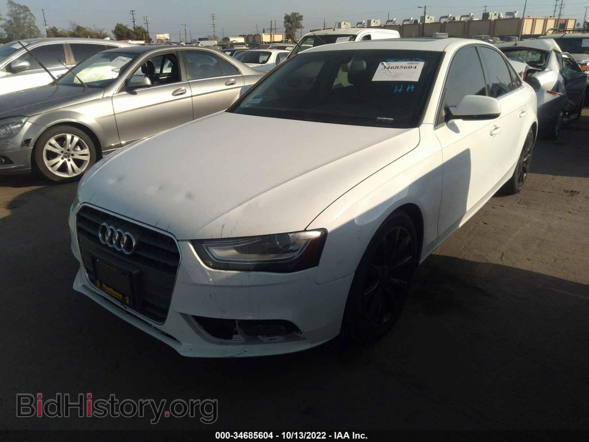 2013 AUDI A4 - VIN: WAUEFAFL2DA115241 - Photo 2