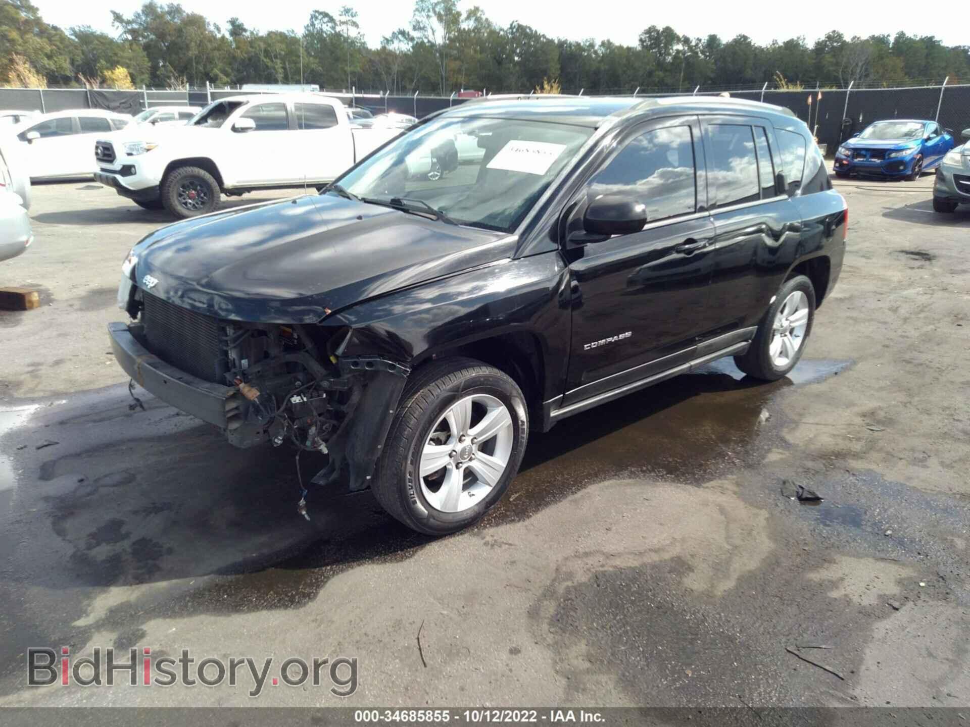 2012 JEEP COMPASS - VIN: 1C4NJCBB3CD503666 - Фото 2