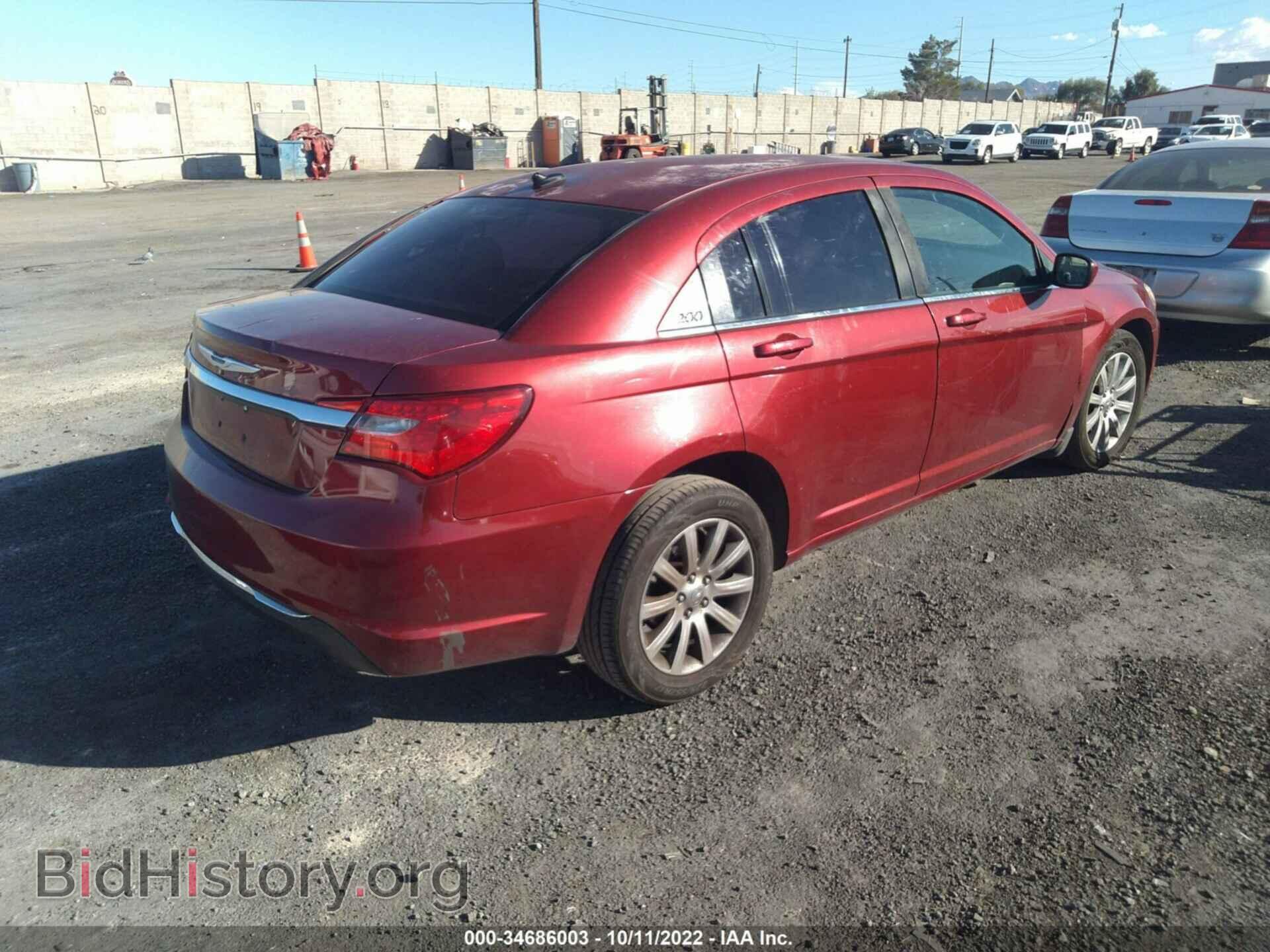 2012 CHRYSLER 200 - VIN: 1C3CCBBBXCN130779 - Фото 4