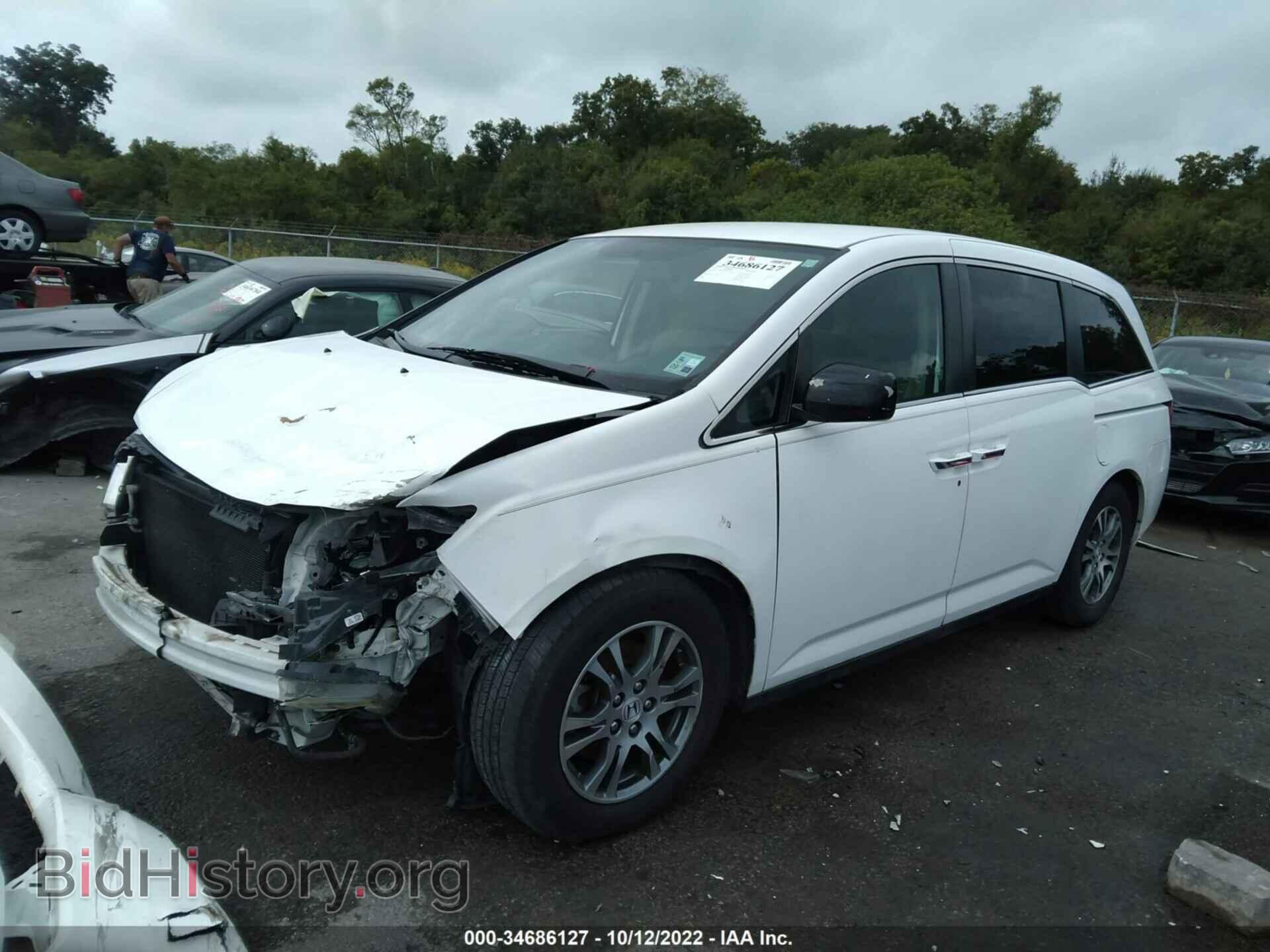 2013 HONDA ODYSSEY - VIN: 5FNRL5H46DB046345 - Фото 2