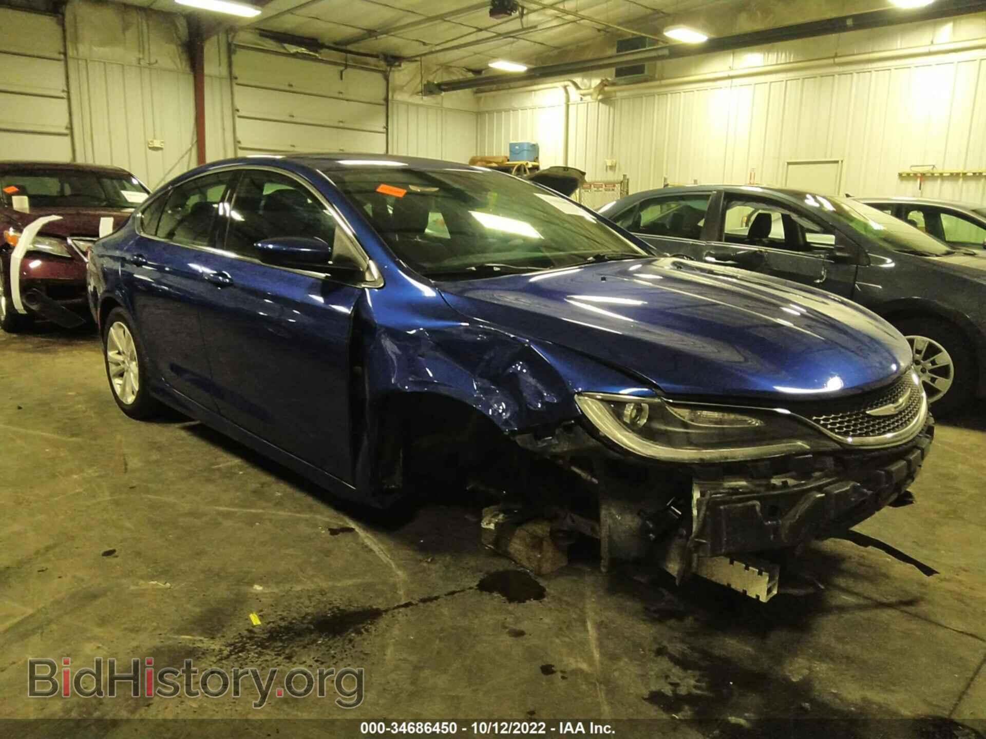 Фотография 1C3CCCAB5FN667118 - CHRYSLER 200 2015