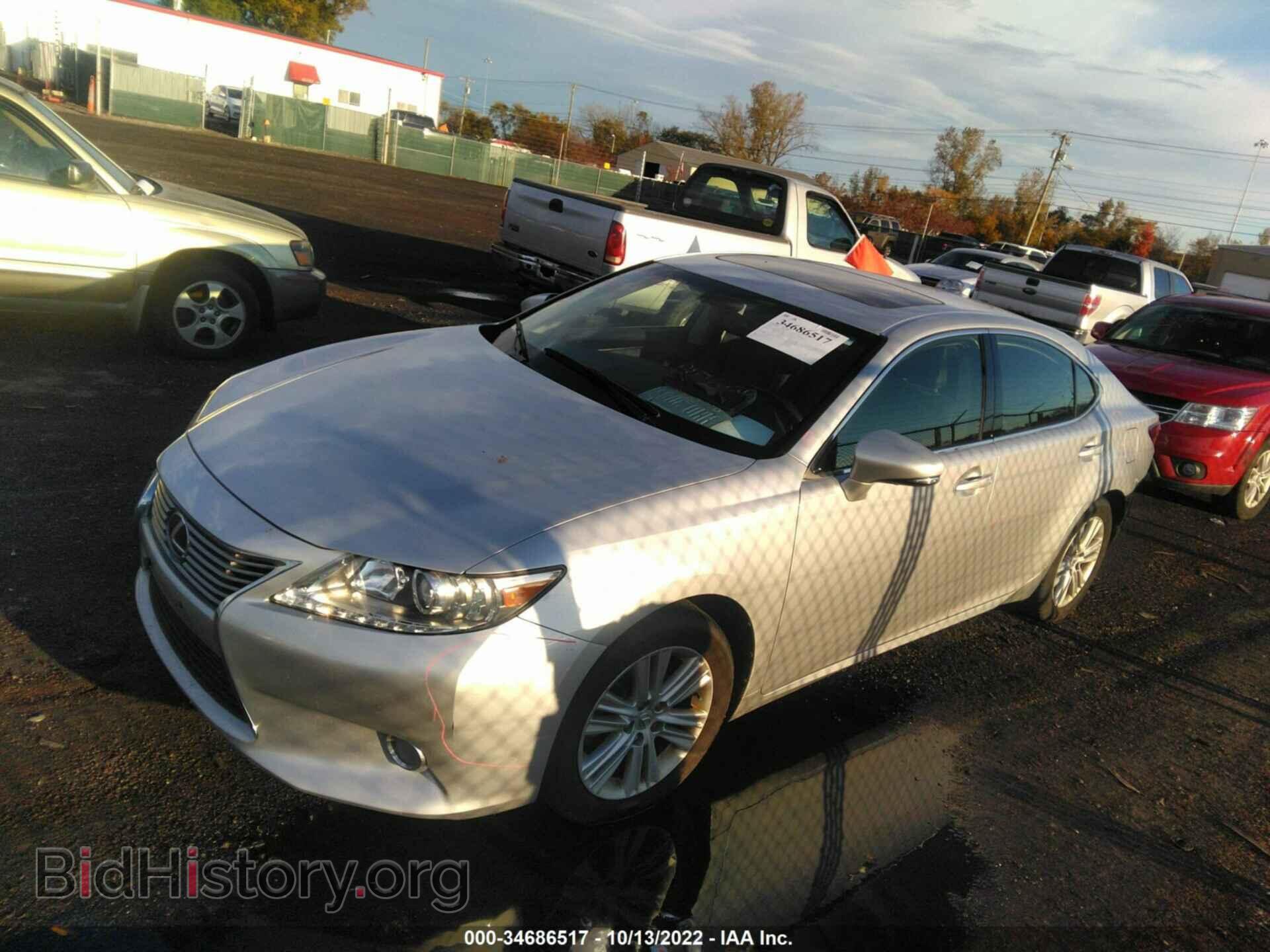 2013 LEXUS ES 350 - VIN: JTHBK1GG7D2073161 - Фото 2