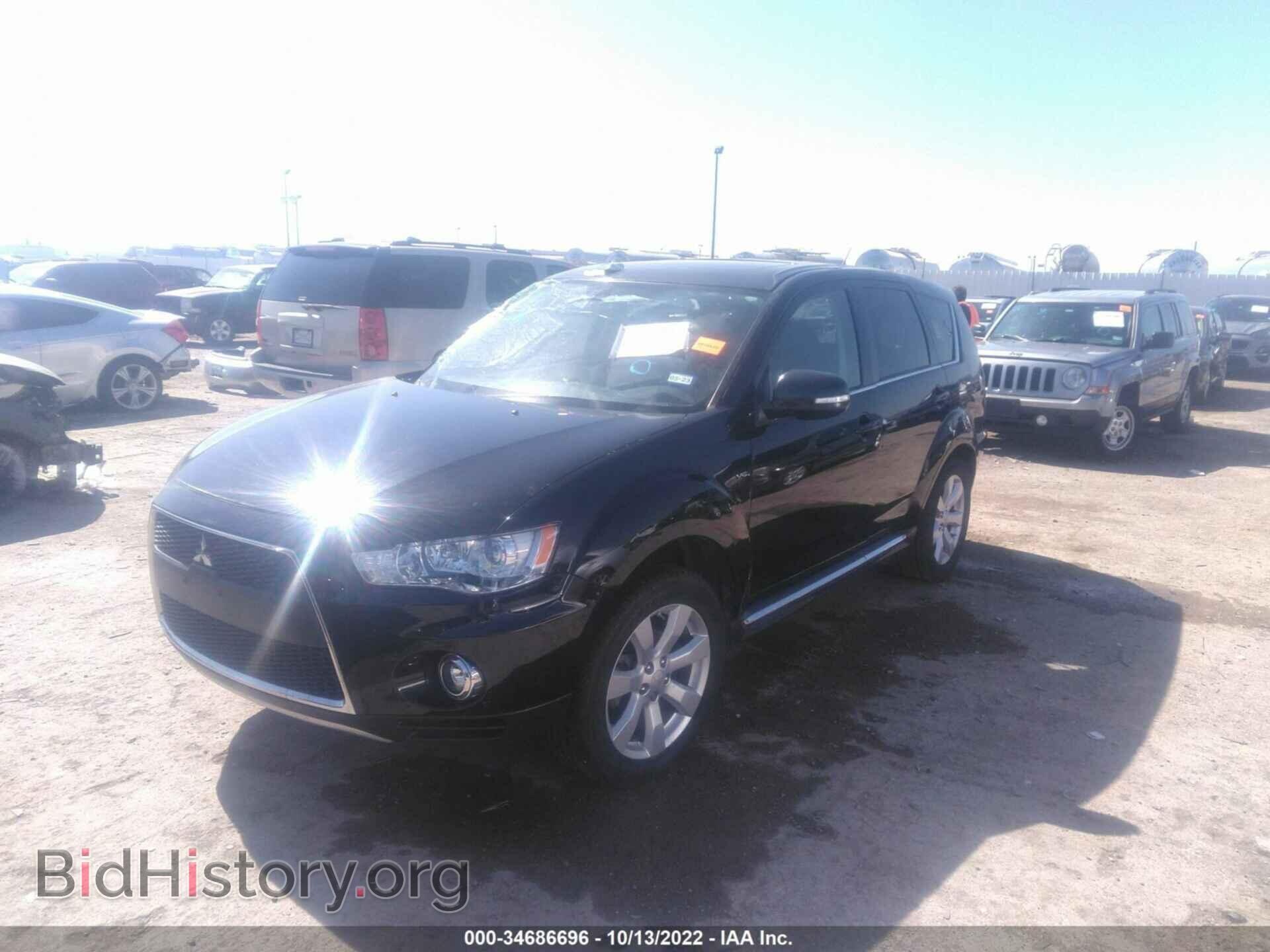 2012 MITSUBISHI OUTLANDER - VIN: JA4JS4AX2CU001370 - Фото 2