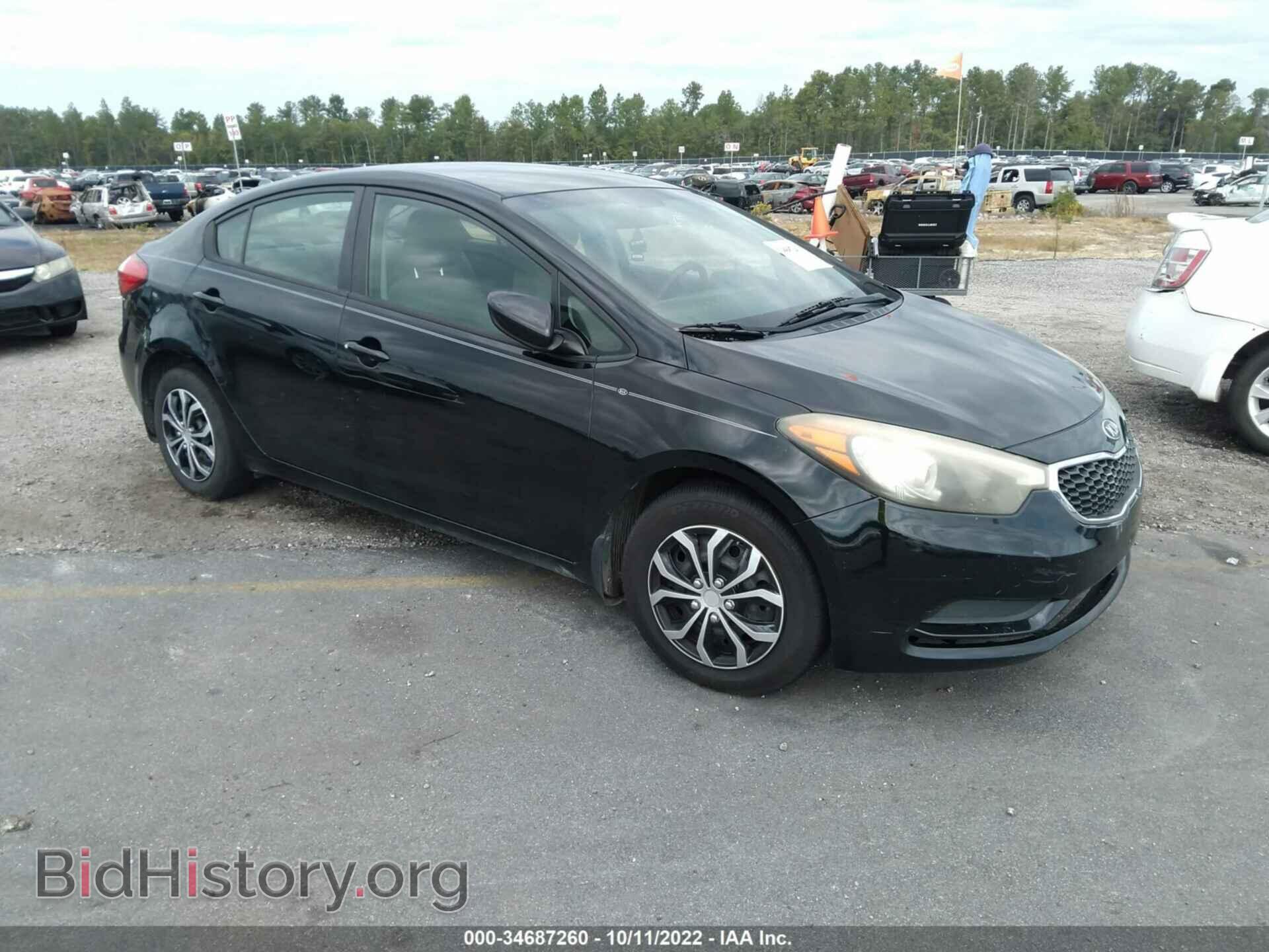 Photo KNAFK4A68E5173562 - KIA FORTE 2014