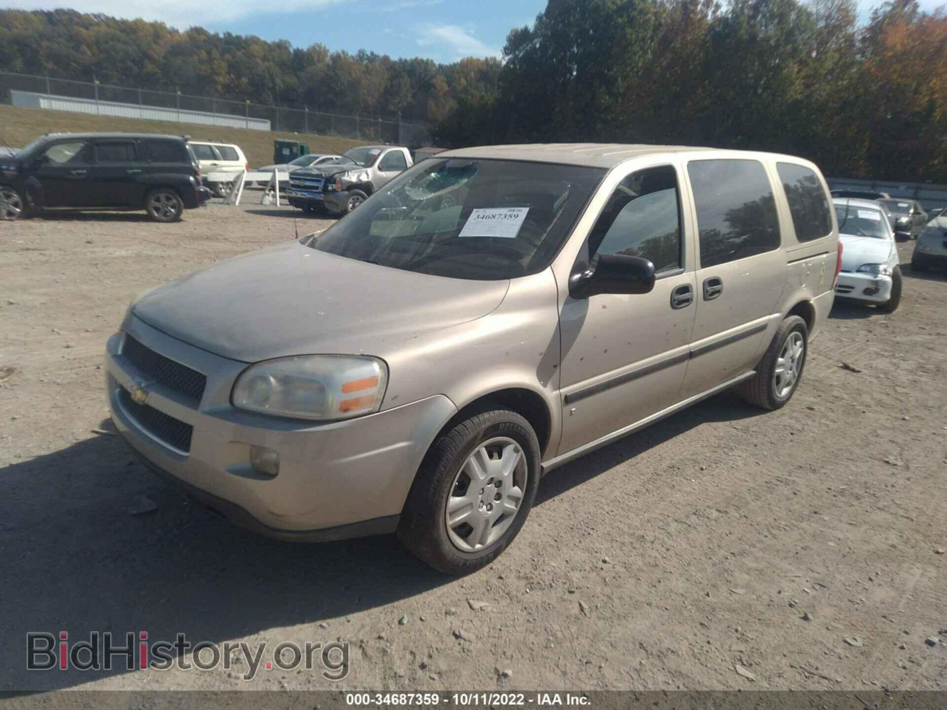 2007 CHEVROLET UPLANDER - VIN: 1GNDV23W37D173911 - Фото 2
