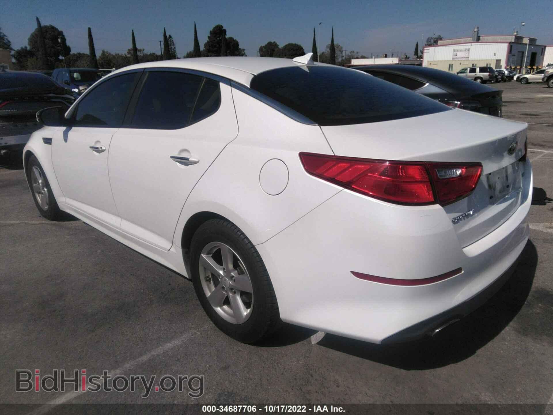 2015 KIA OPTIMA - VIN: KNAGM4A71F5602856 - Фото 3