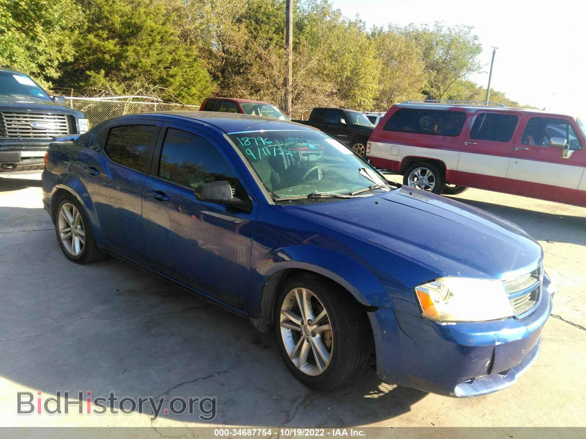 Фотография 1C3CDZAG2DN616443 - DODGE AVENGER 2013