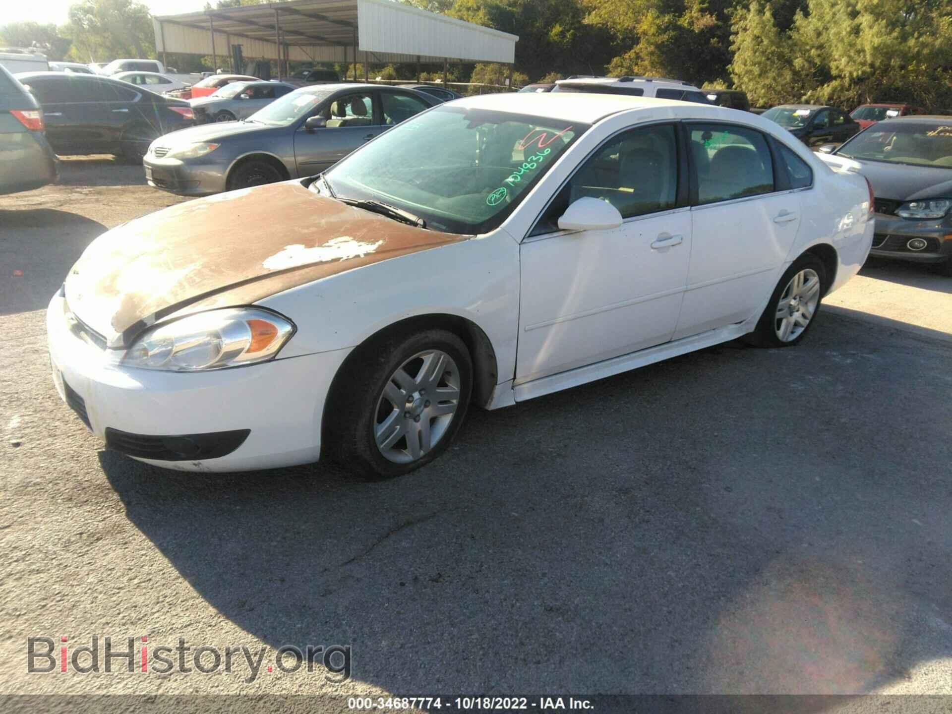 2011 CHEVROLET IMPALA - VIN: 2G1WG5EK5B1104836 - Фото 2