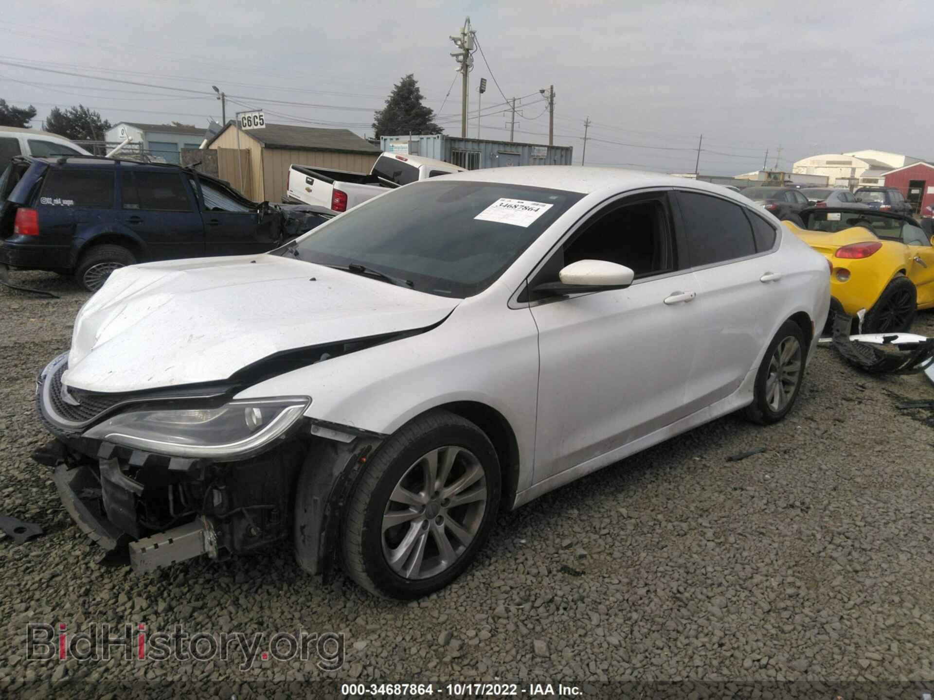 2016 CHRYSLER 200 - VIN: 1C3CCCABXGN149359 - Фото 2