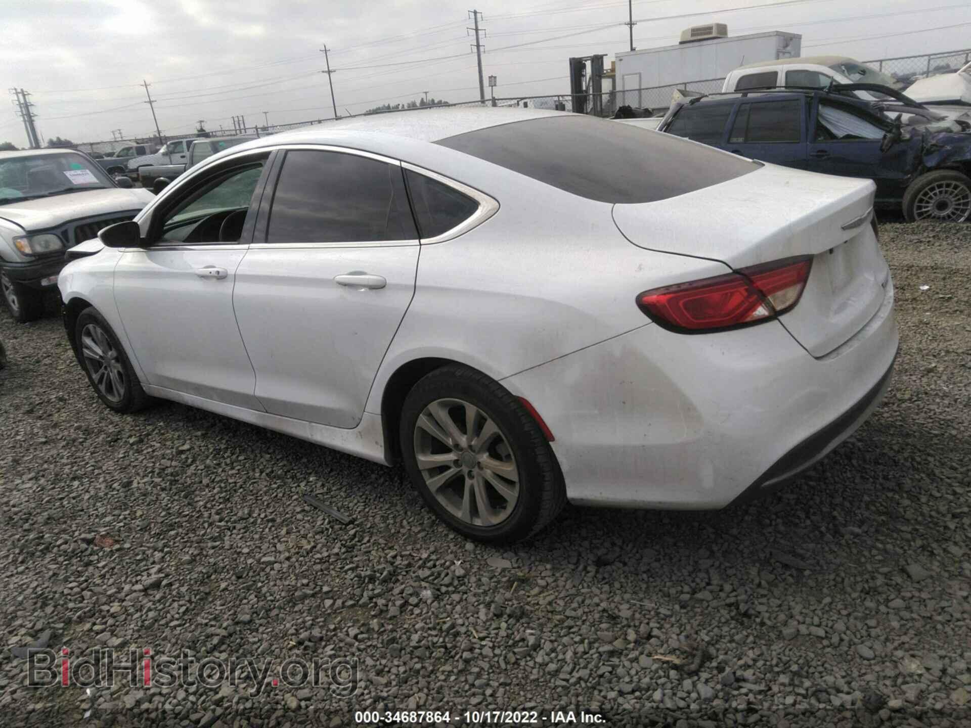 2016 CHRYSLER 200 - VIN: 1C3CCCABXGN149359 - Фото 3