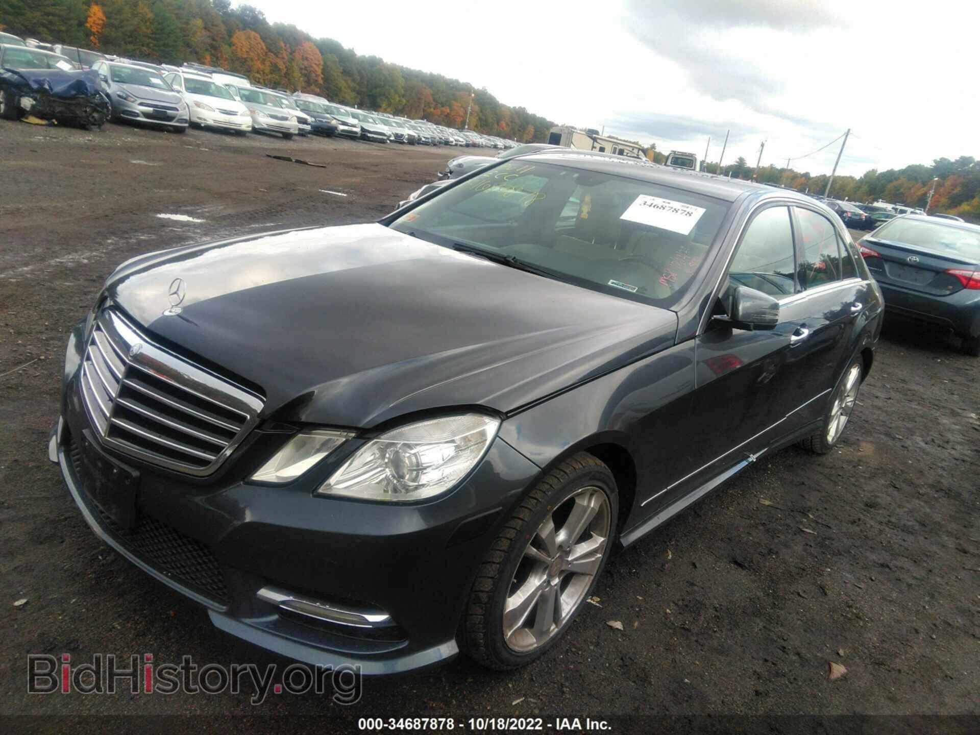 2013 MERCEDES-BENZ E-CLASS - VIN: WDDHF8JB6DA674174 - Фото 2