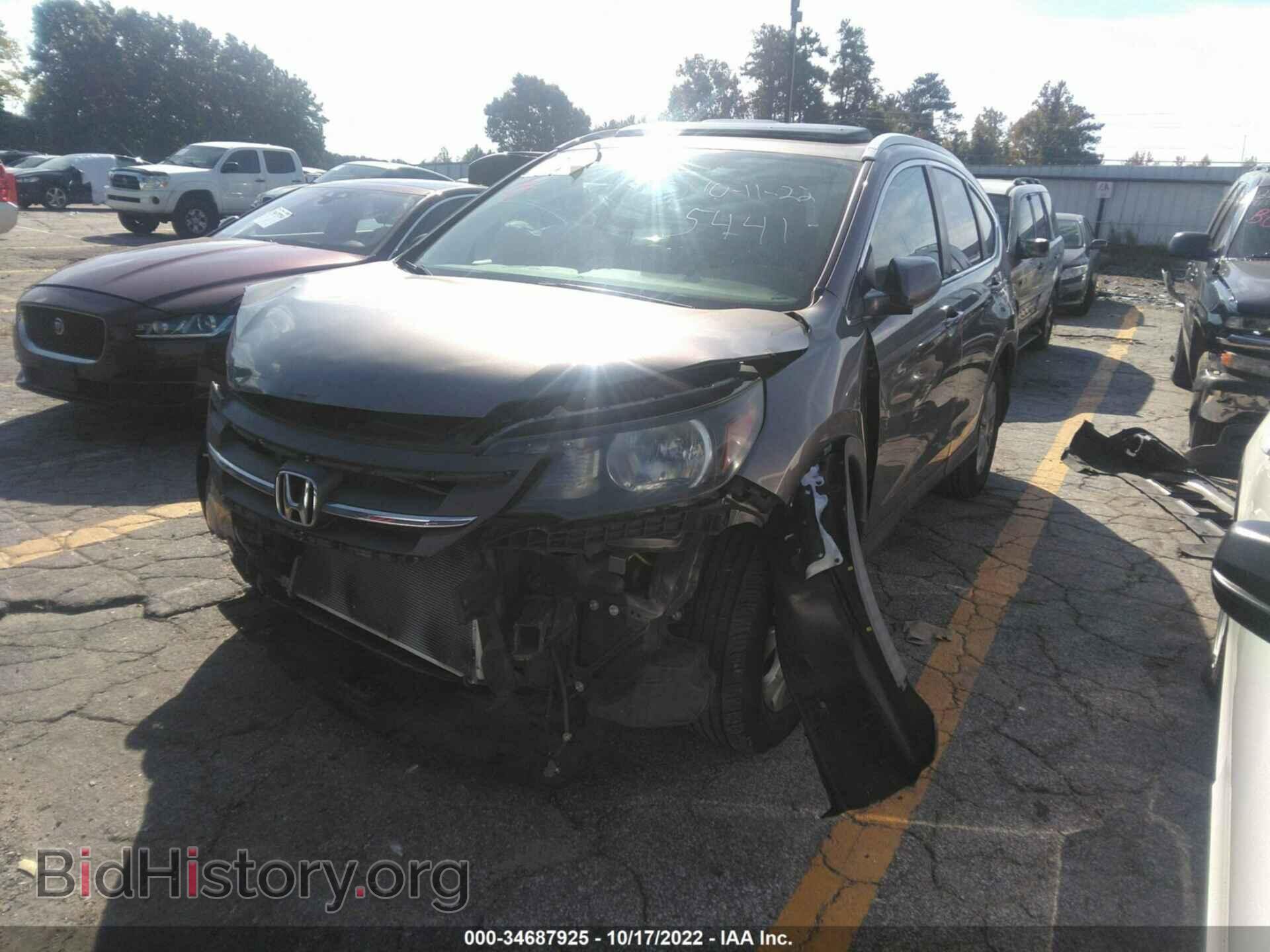 2012 HONDA CR-V - VIN: 5J6RM3H76CL045441 - Фото 2