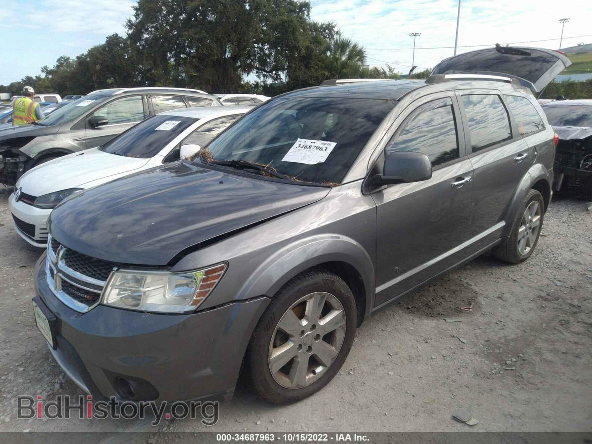 2012 DODGE JOURNEY - VIN: 3C4PDDDG1CT342436 - Фото 2