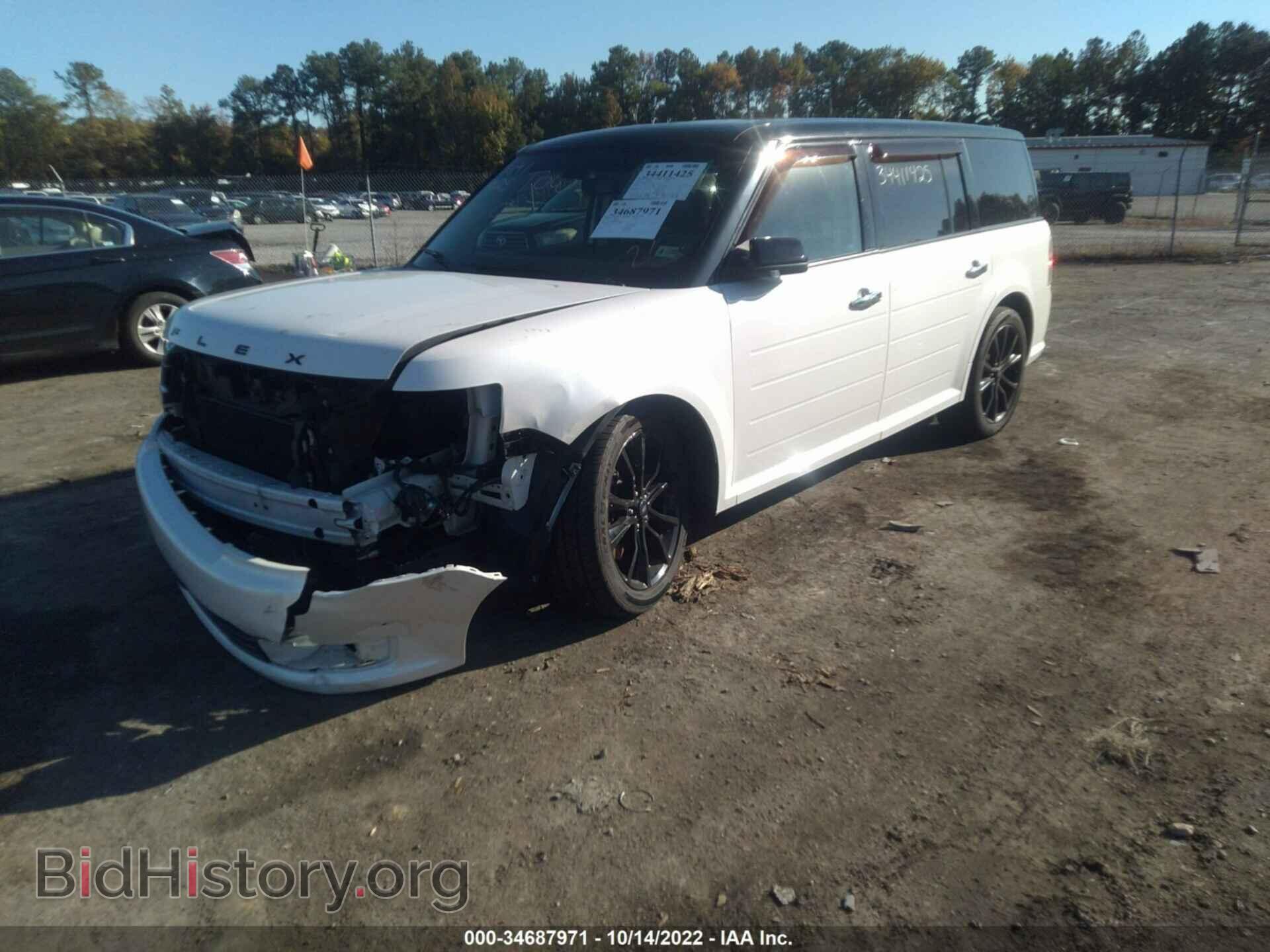 2016 FORD FLEX - VIN: 2FMHK6DT6GBA18351 - Фото 2