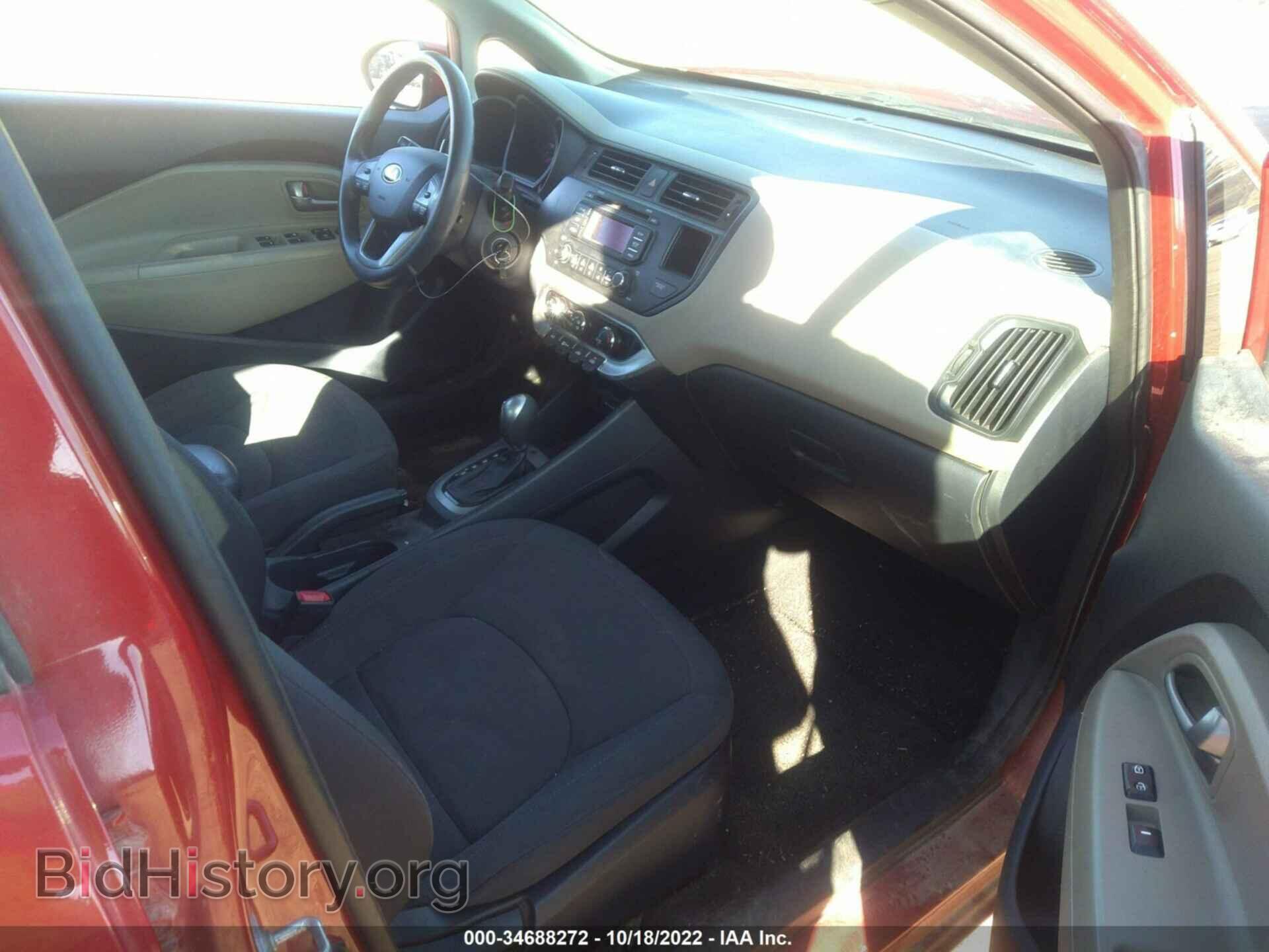 2014 KIA RIO - VIN: KNADM4A33E6414171 - Фото 5