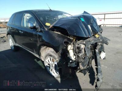 2009 Ford EDGE SEL, черный — VIN 2FMDK48C19BA36868, IAAI