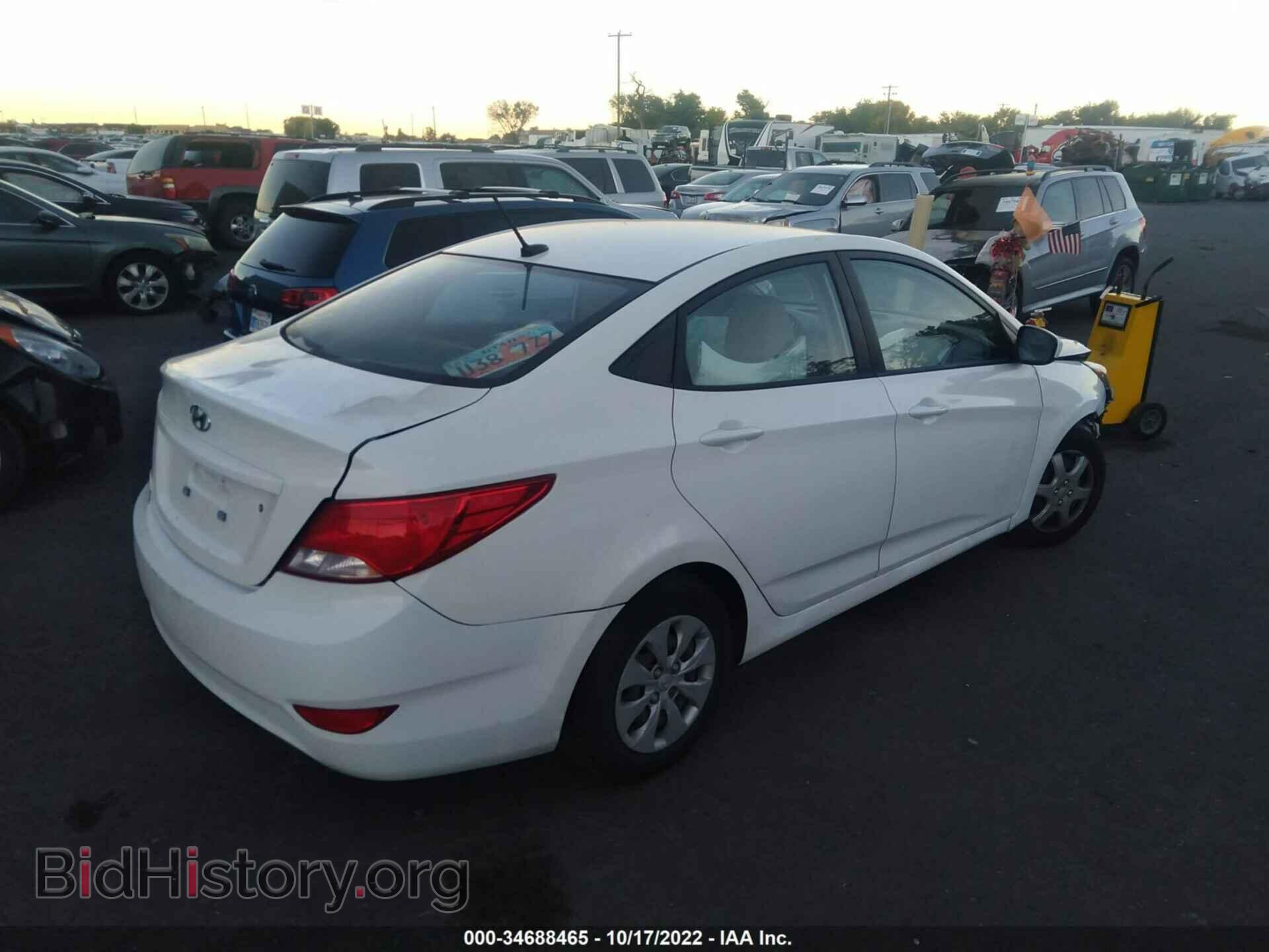 2016 HYUNDAI ACCENT - VIN: KMHCT4AE1GU991519 - Фото 4