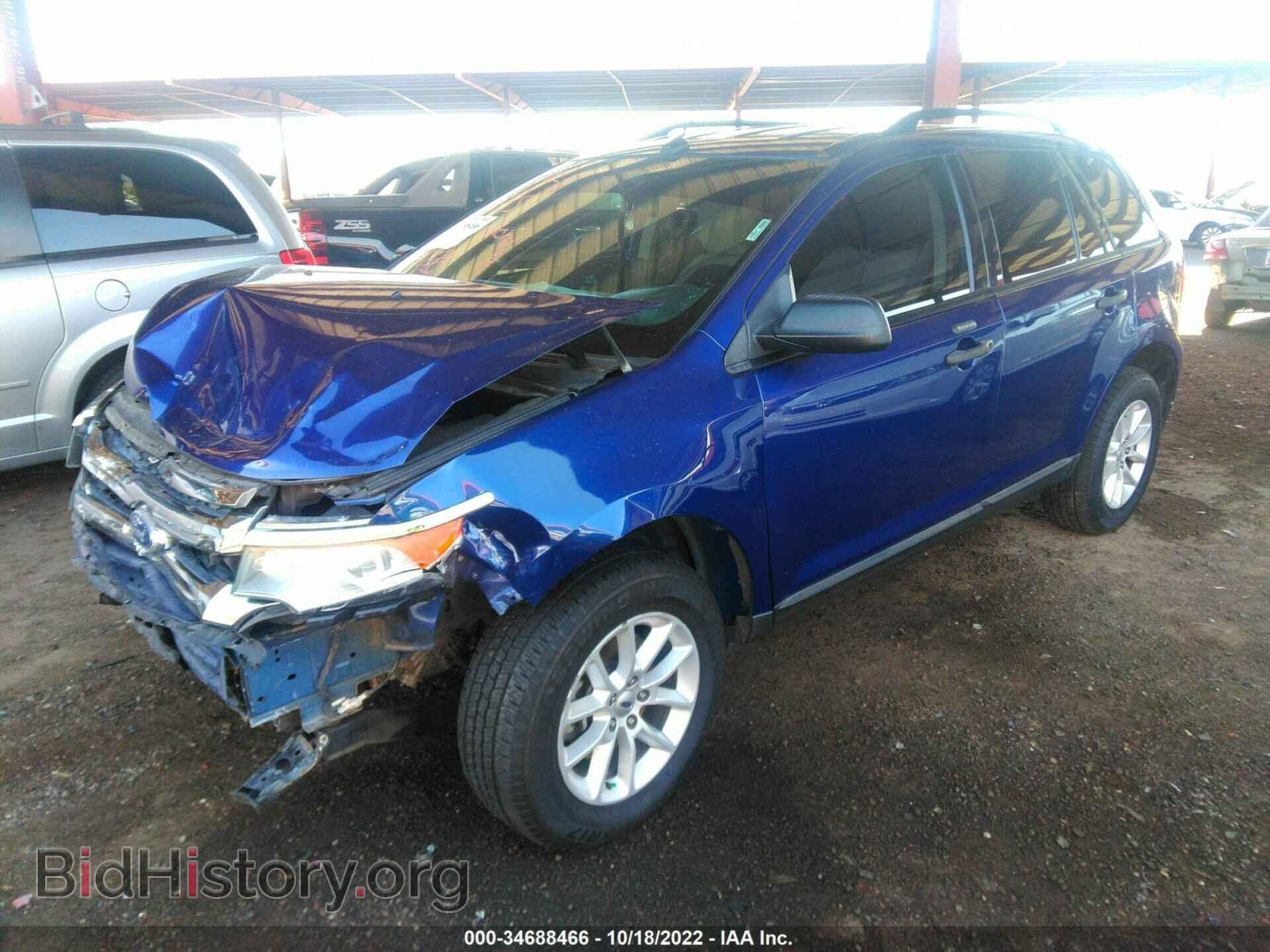 2013 FORD EDGE - VIN: 2FMDK3GCXDBC96822 - Фото 2
