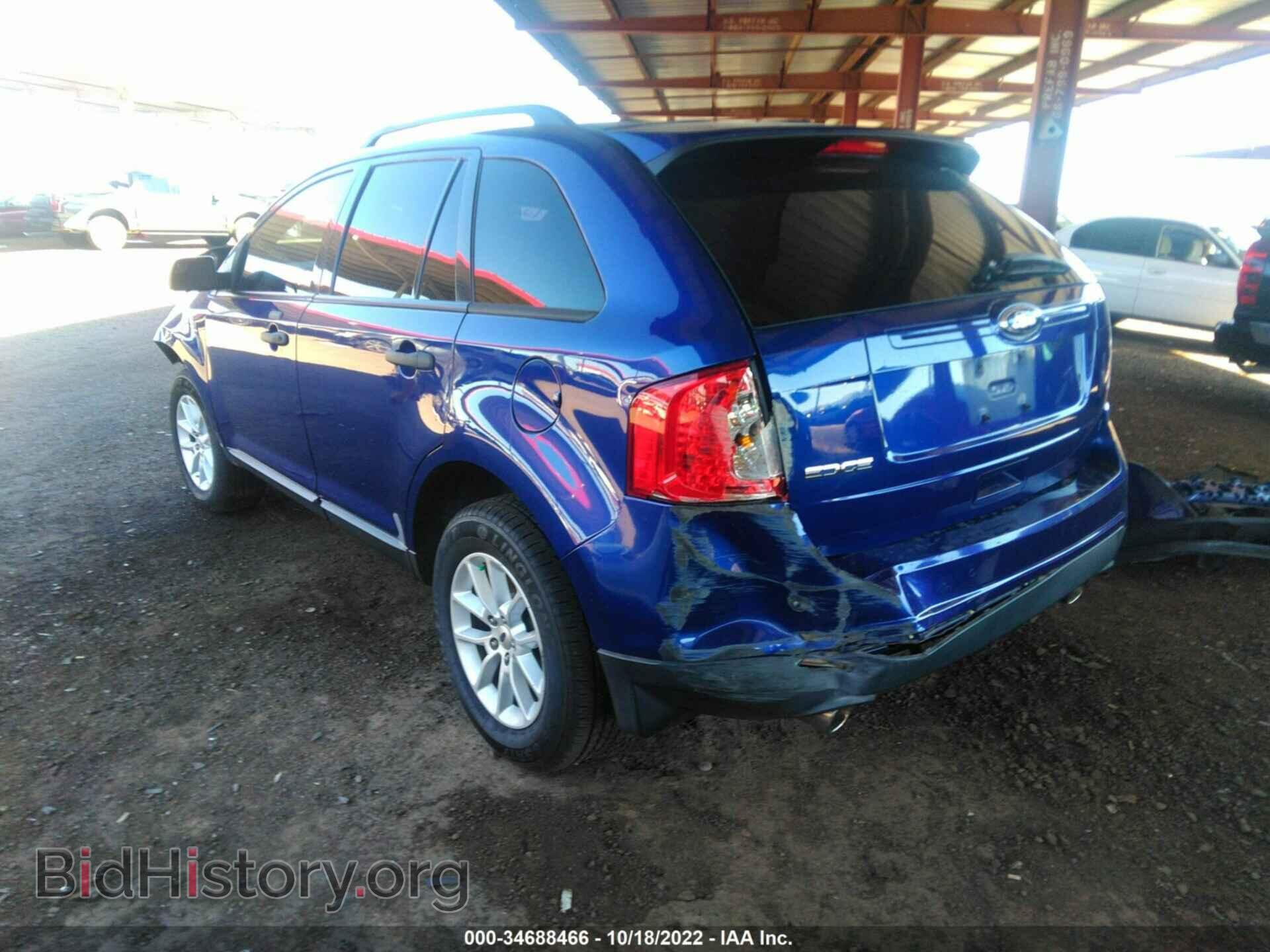 2013 FORD EDGE - VIN: 2FMDK3GCXDBC96822 - Фото 3