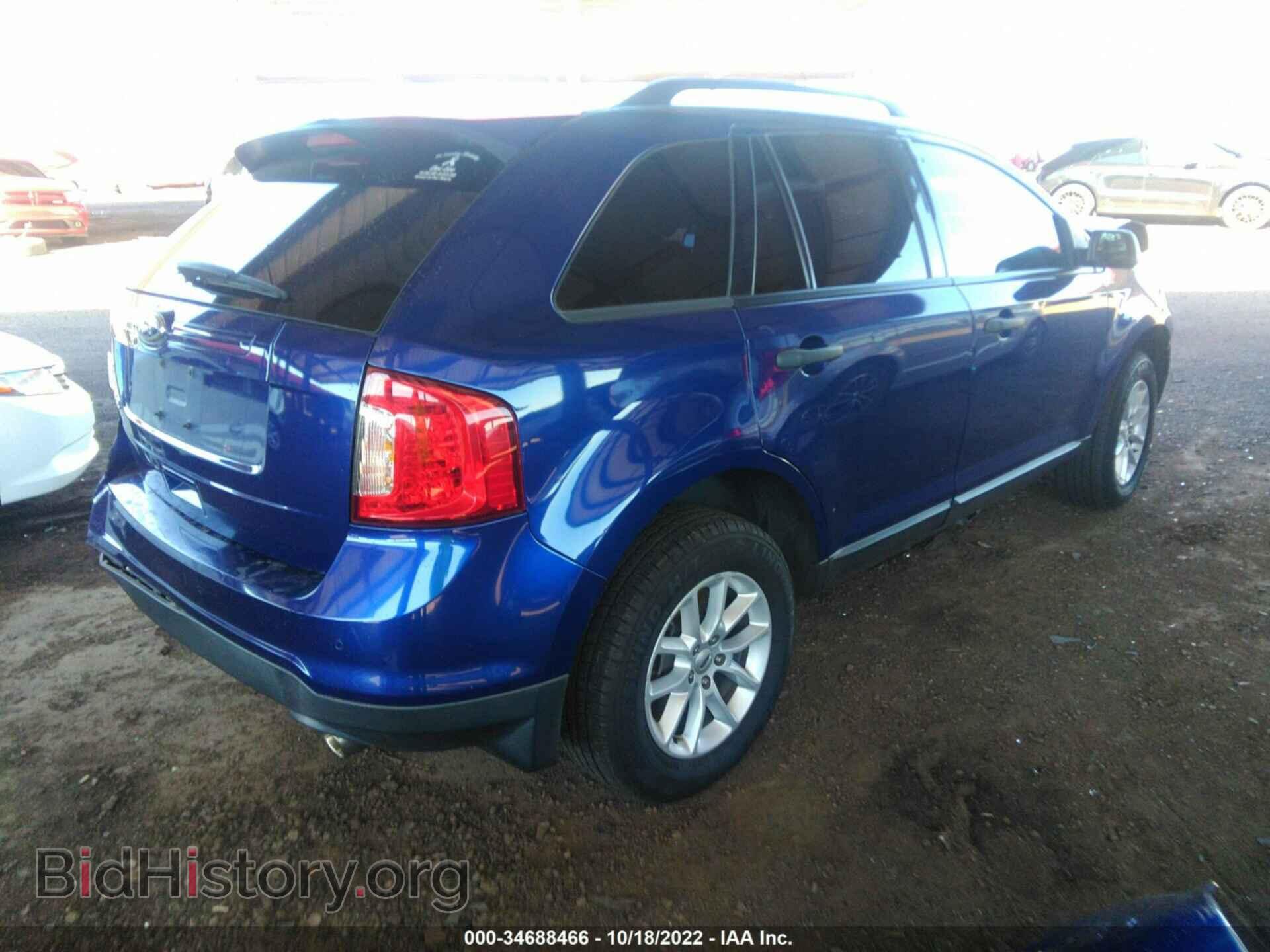 2013 FORD EDGE - VIN: 2FMDK3GCXDBC96822 - Фото 4