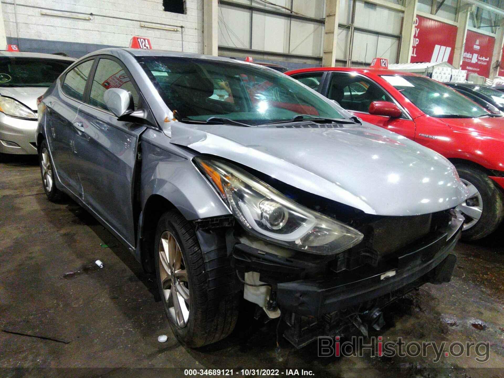 Photo 00PDH4AE4FH600589 - HYUNDAI ELANTRA 2015